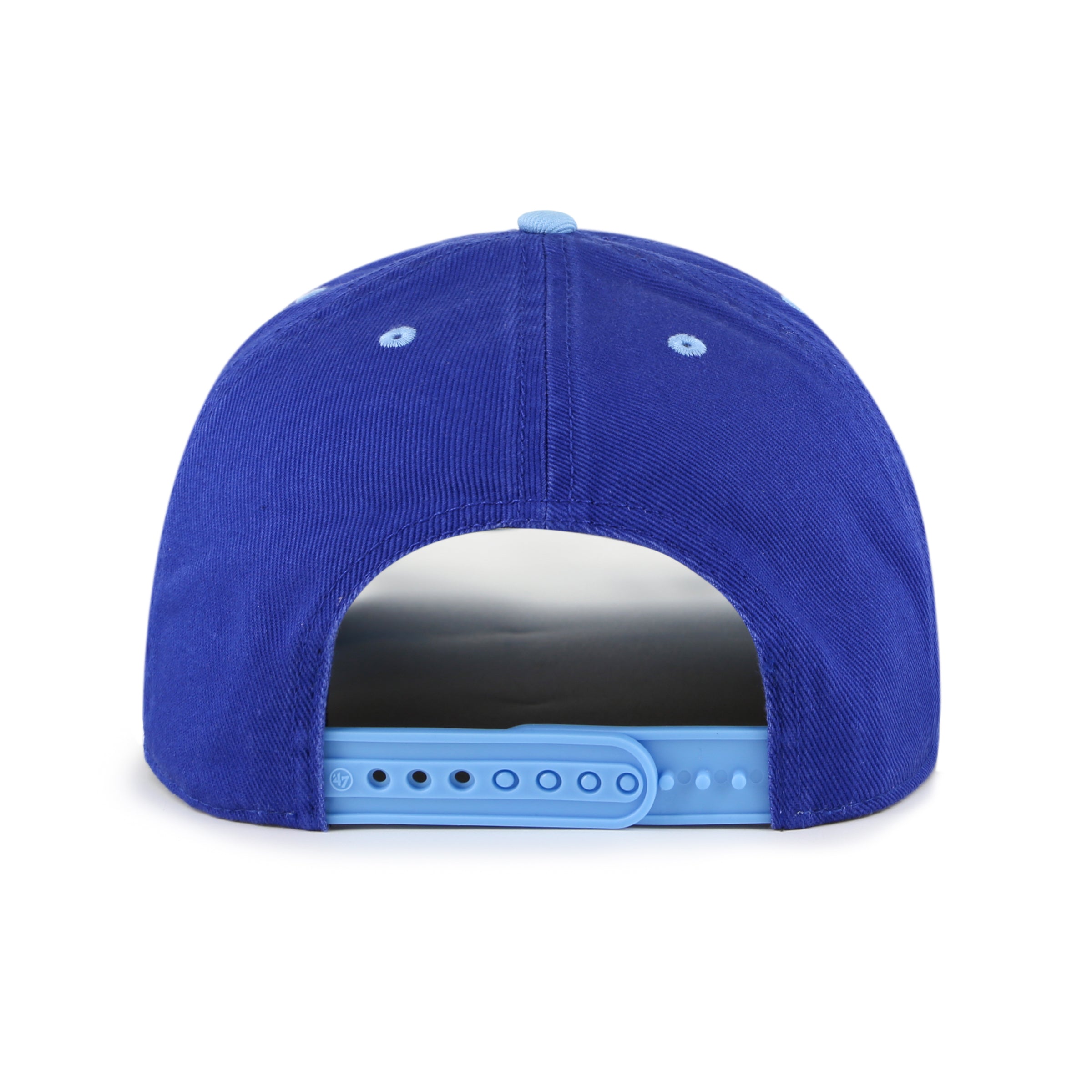 Casquette ajustable NHL 47 Brand pour homme des Nordiques de Québec Royal Double Header Baseline Hitch