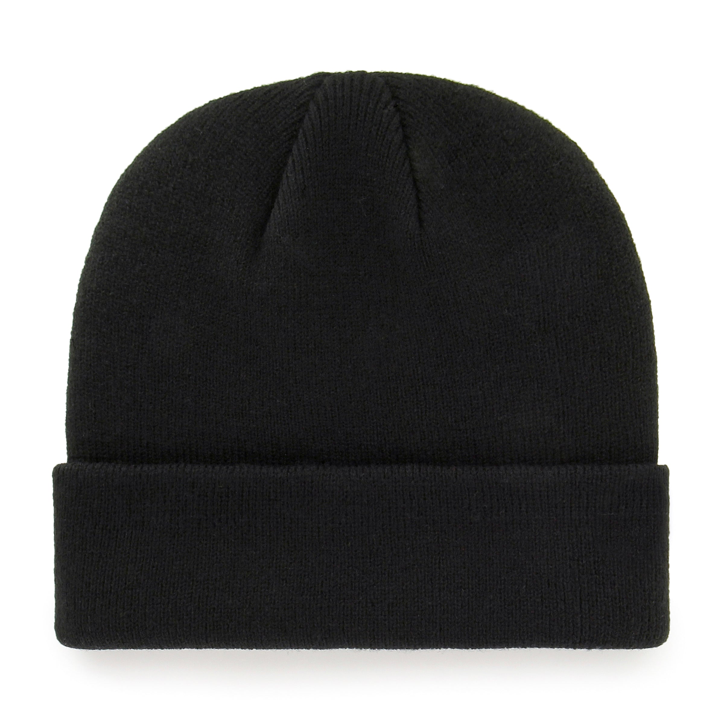 Los Angeles Dodgers MLB 47 Brand Men's Black Attitude Raised Cuff Knit Hat