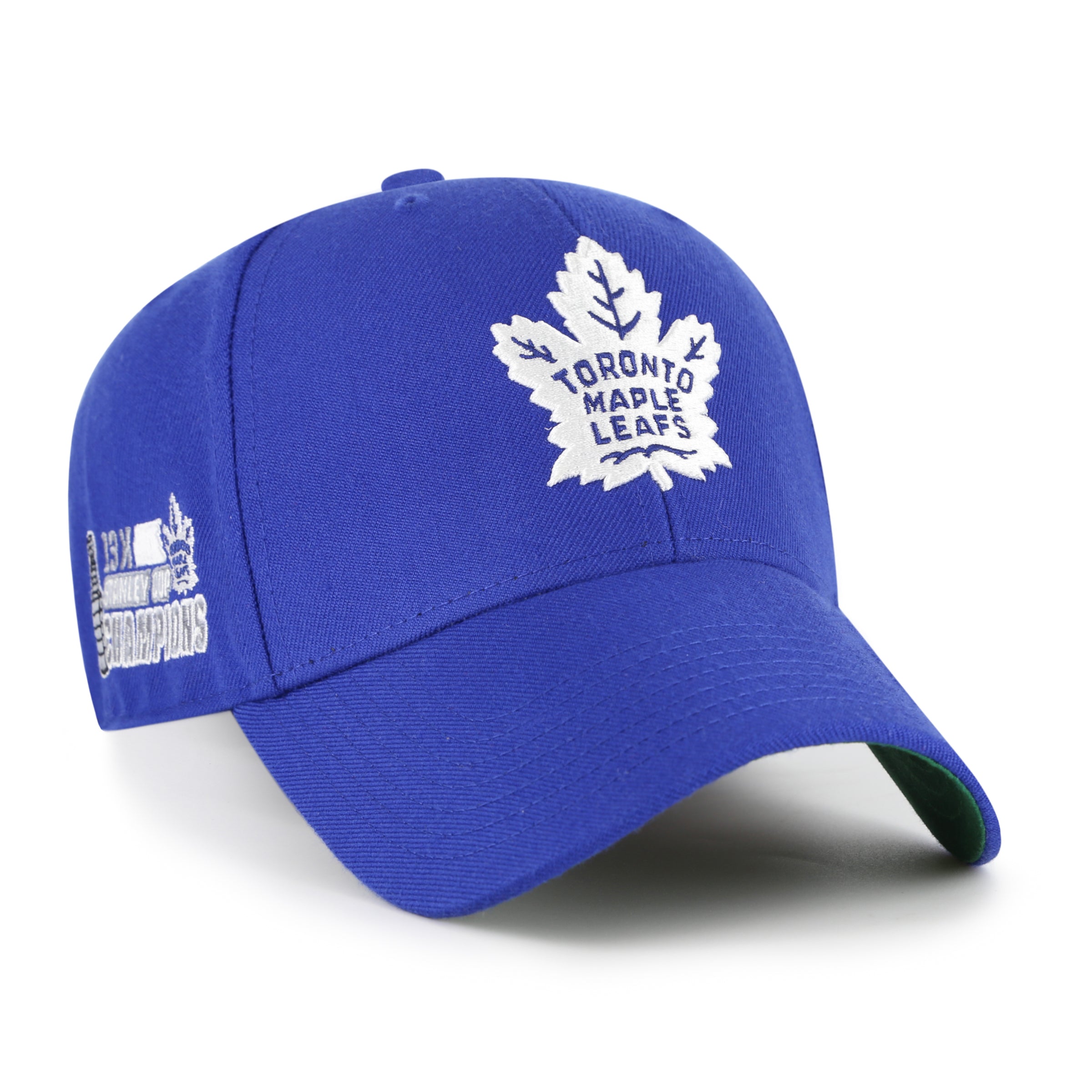 Toronto Maple Leafs NHL 47 Brand Men's Royal Blue Stanley Cup Championship MVP Sure Shot Snapback