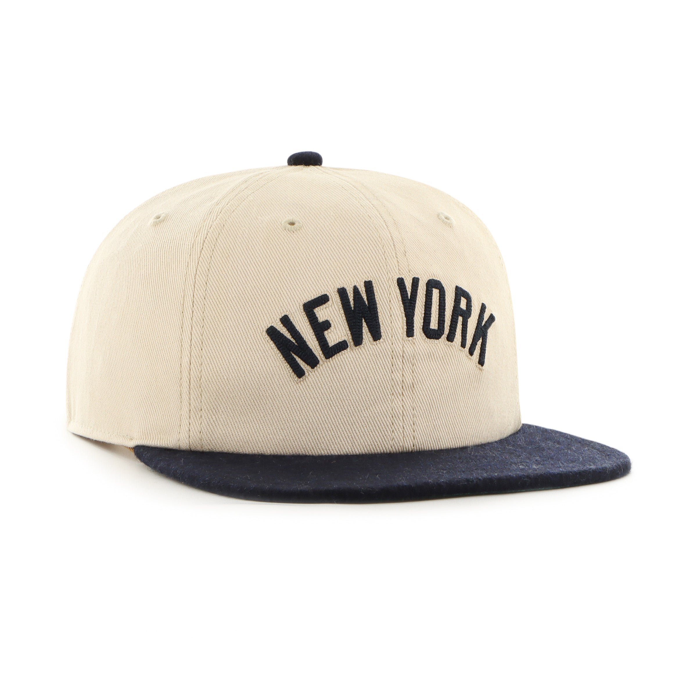 New York Yankees MLB 47 Brand Men's Beige Captain RL Fieldstone Snapback