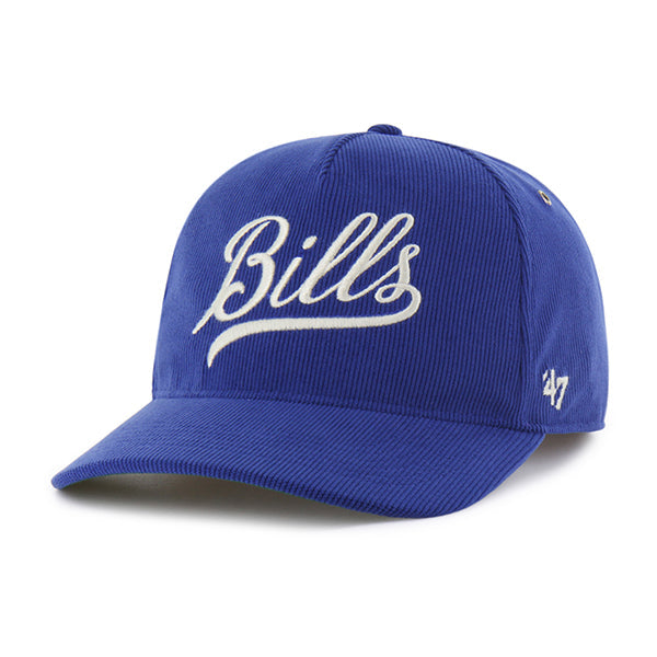 Buffalo Bills NFL 47 Brand Men's Royal Golden Age Corduroy Hitch Strapback