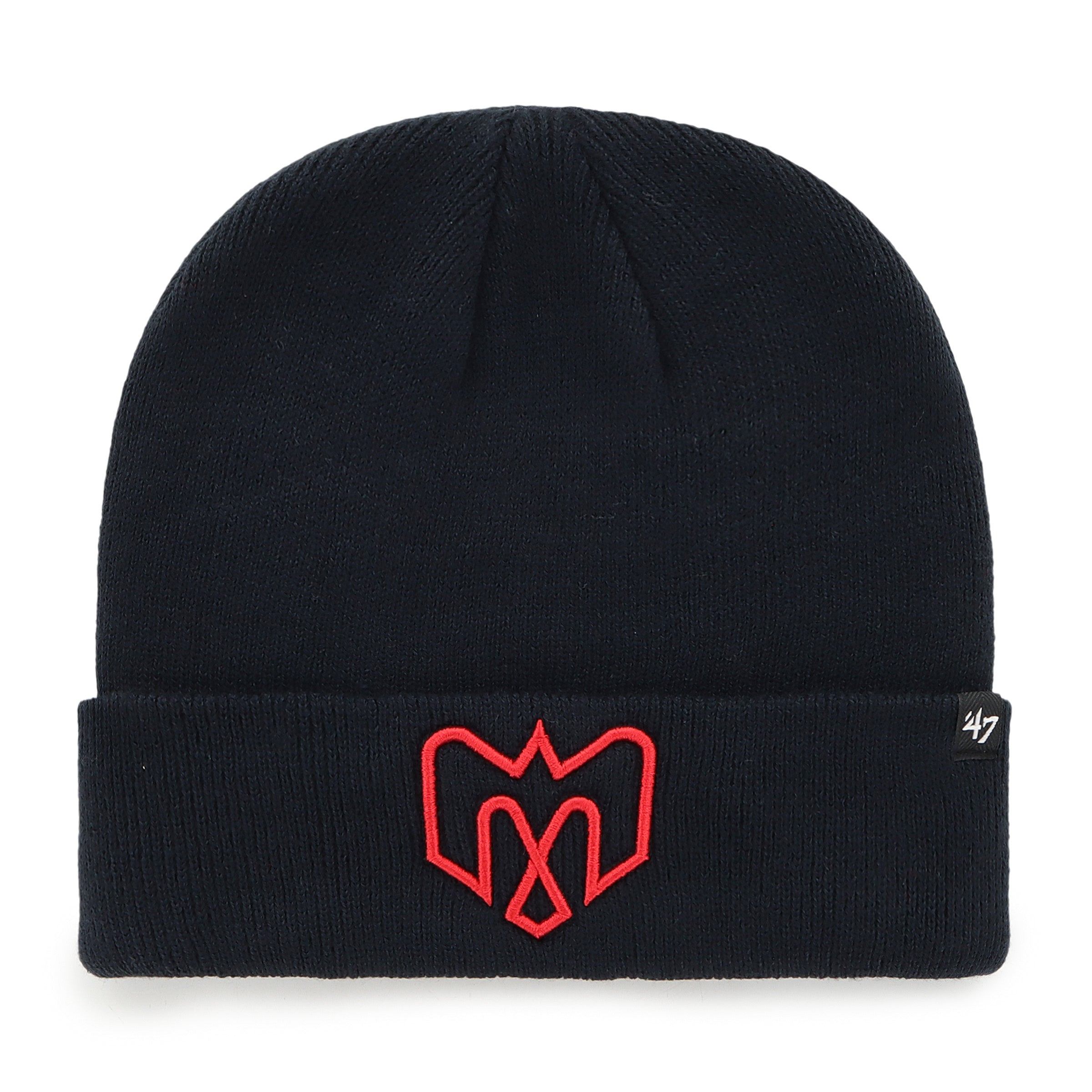 Montreal Alouettes CFL 47 Brand Men's Navy Raised Cuff Knit Hat