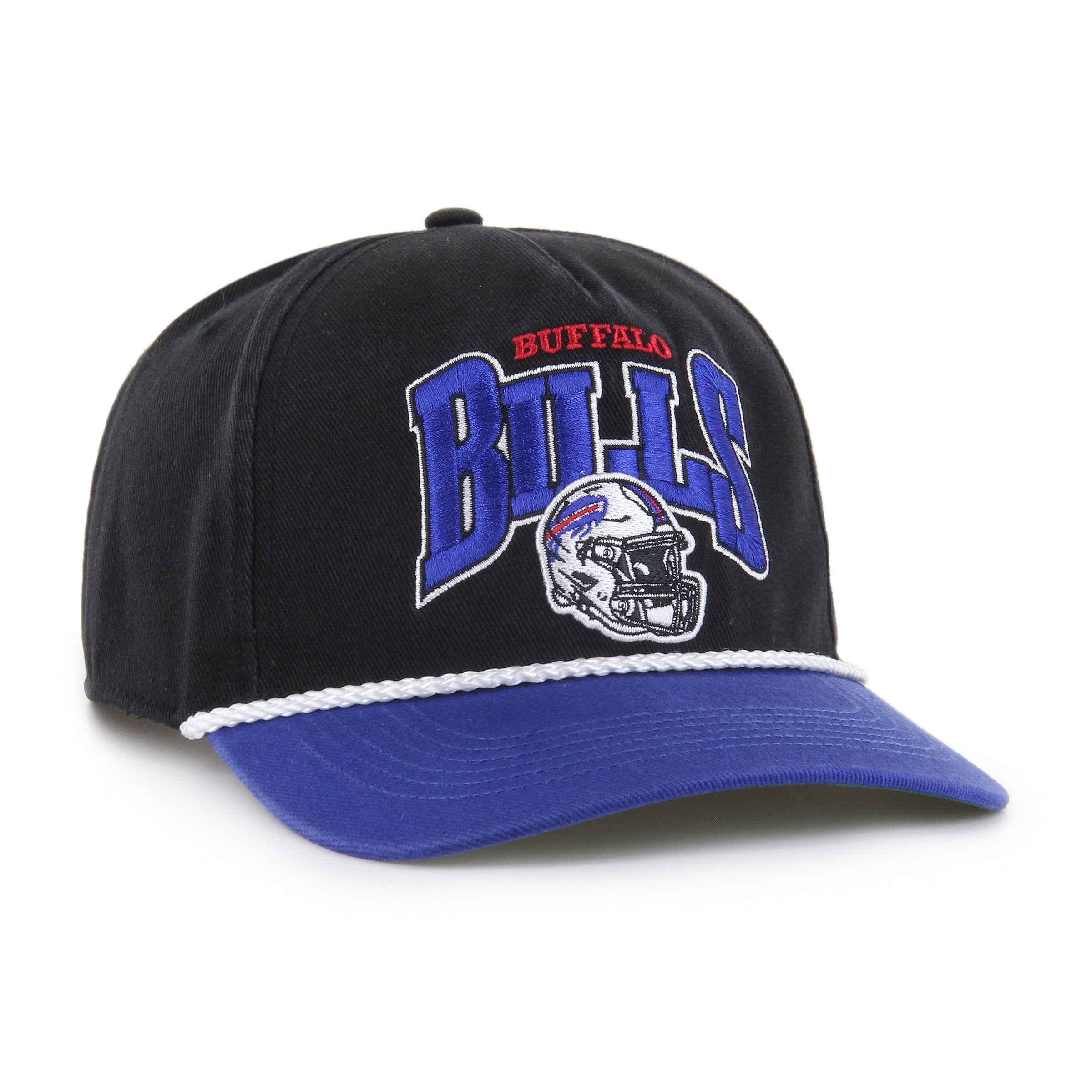 Buffalo Bills NFL 47 Brand Men's Black Palermo Hitch Snapback Hat