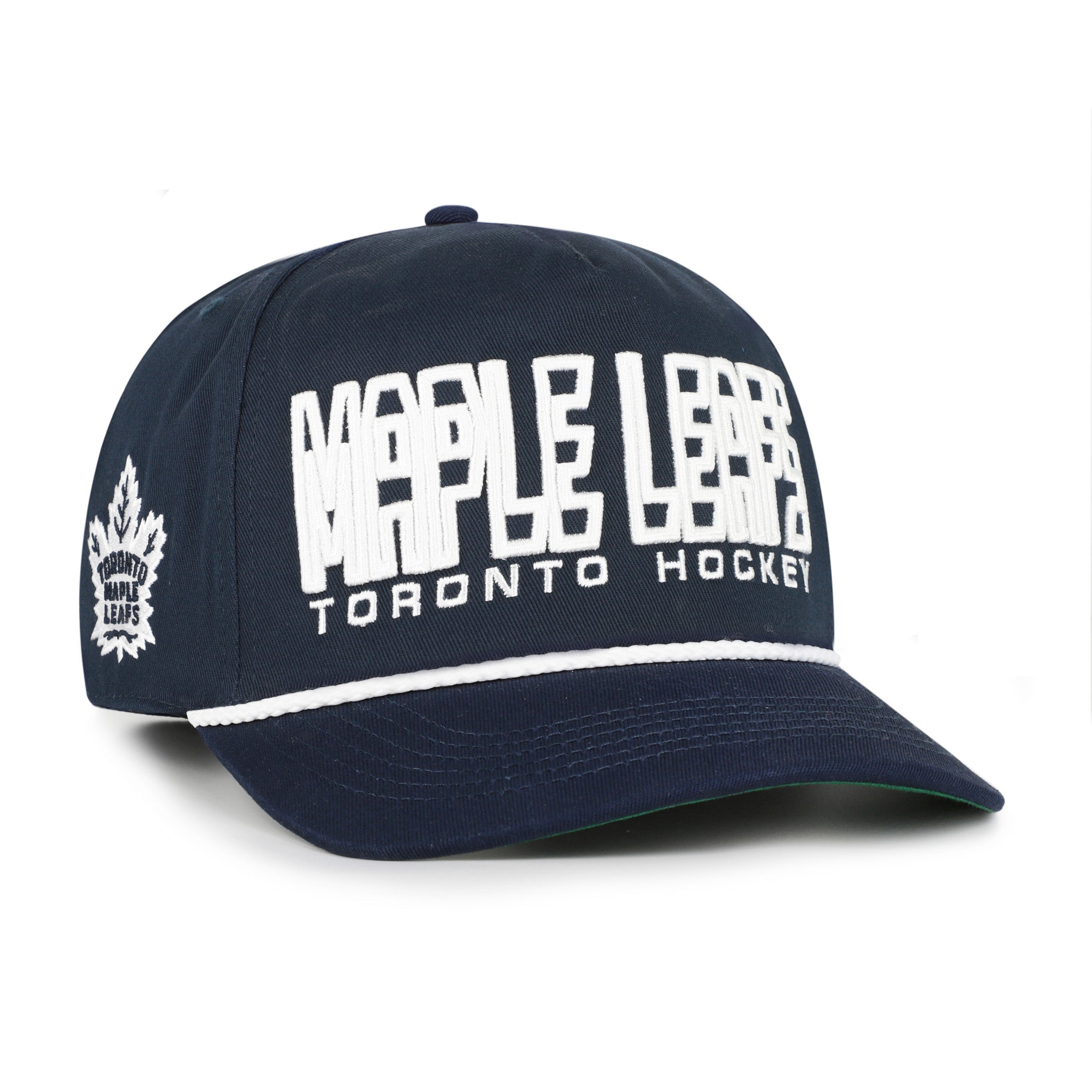 Toronto Maple Leafs NHL 47 Brand Men's Navy Byline Hitch Snapback Hat