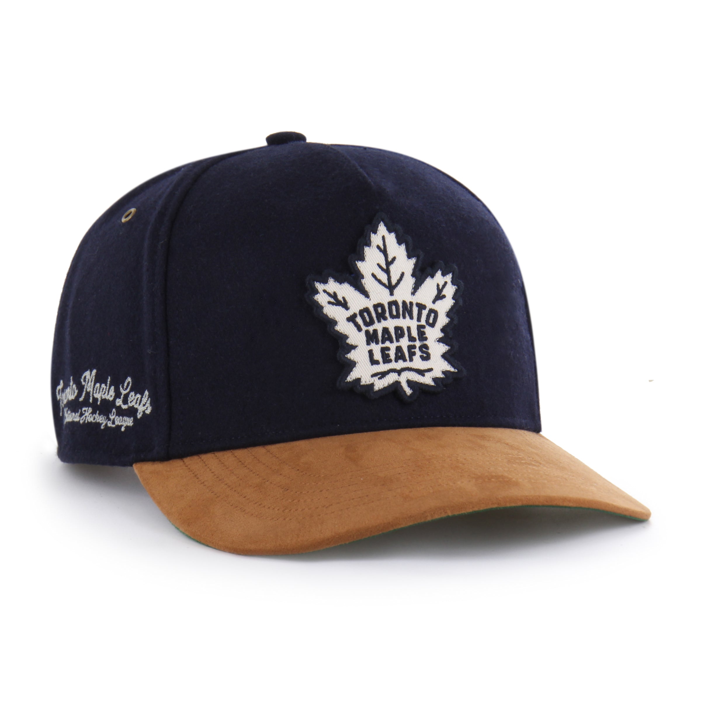 Toronto Maple Leafs NHL 47 Brand Men's Navy Golden Age Hitch Adjustable Hat