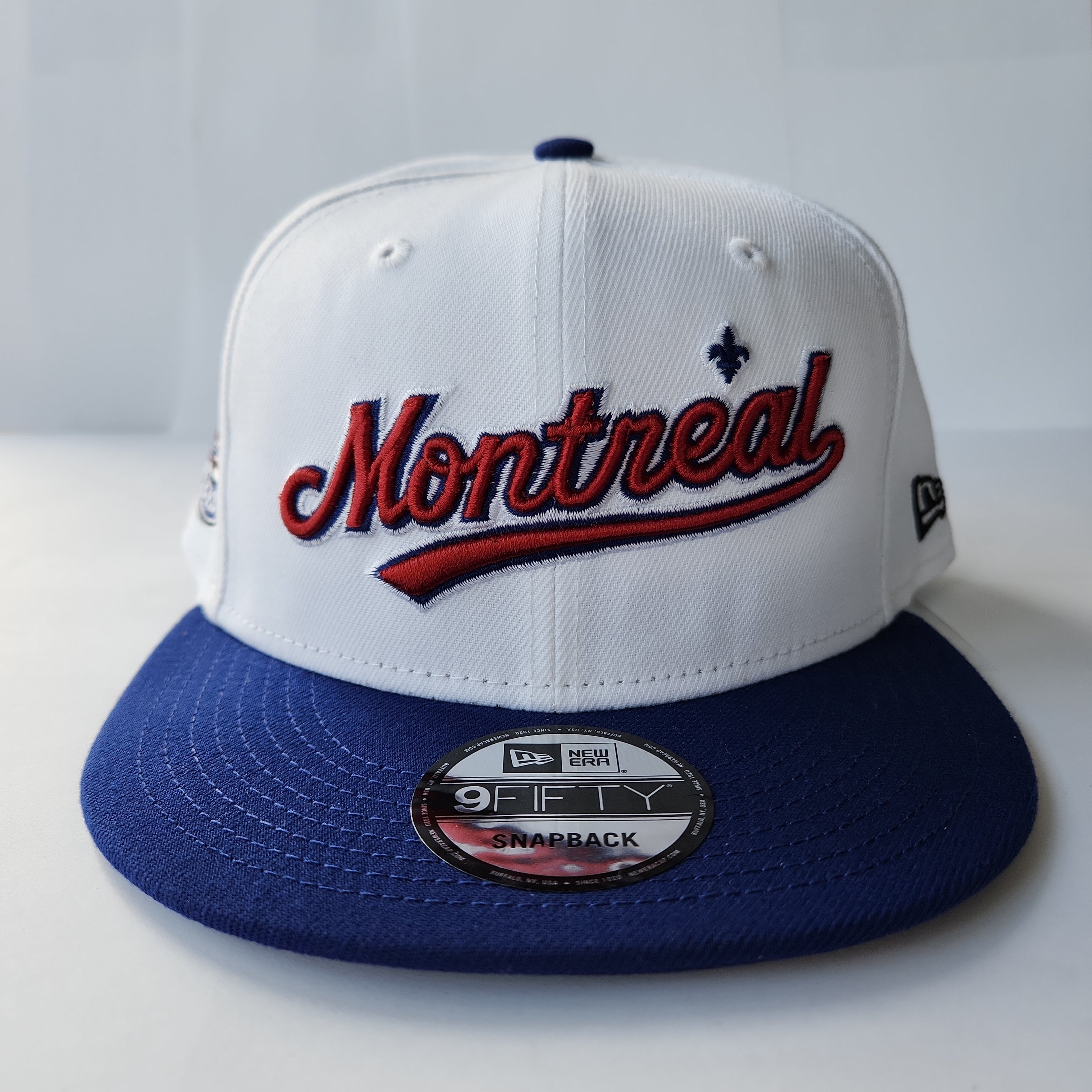 Montreal Expos MLB New Era Men's White 9Fifty 35th Anniversary Cooperstown Snapback