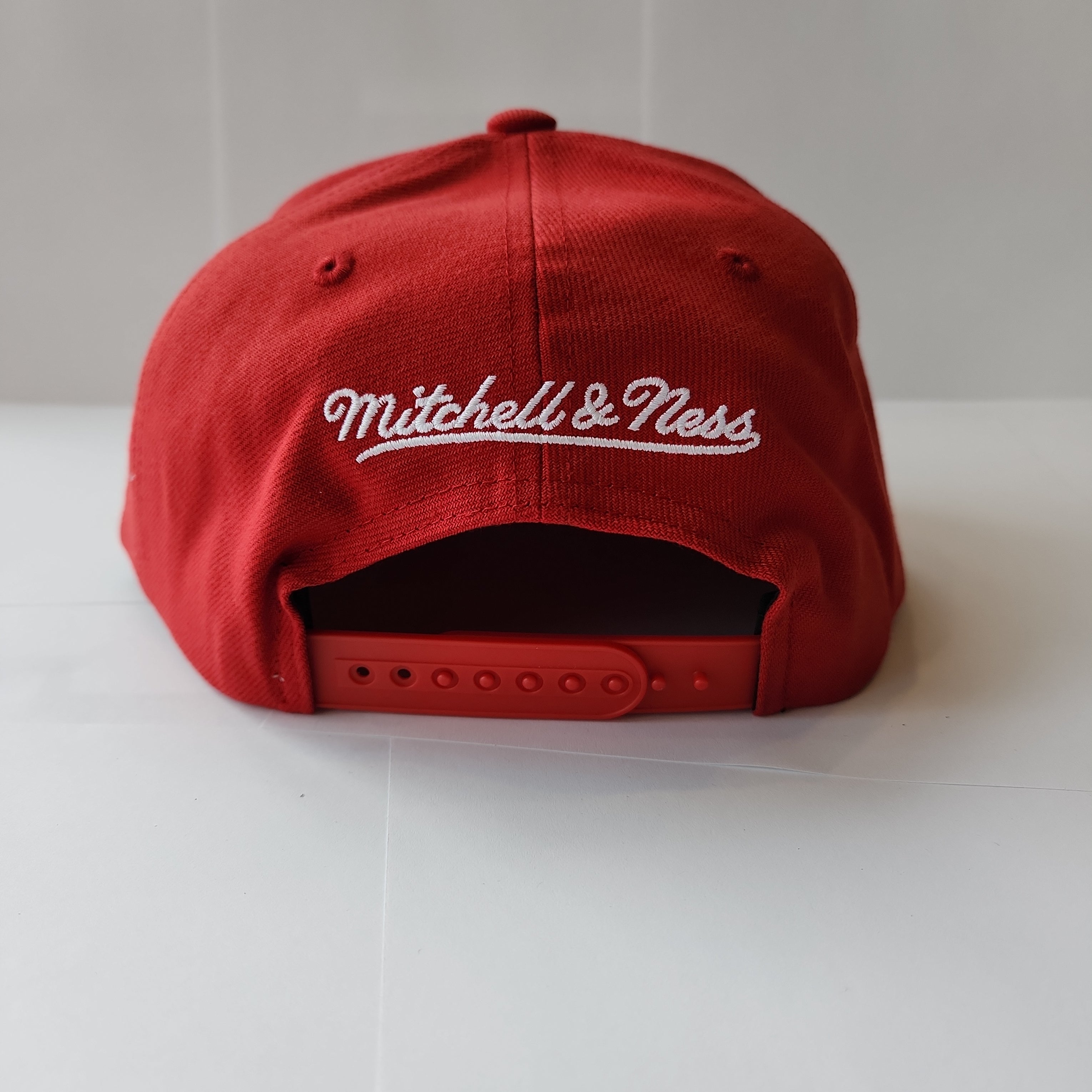 Casquette Snapback rouge Champ Stack des Canadiens de Montréal NHL Mitchell & Ness pour hommes