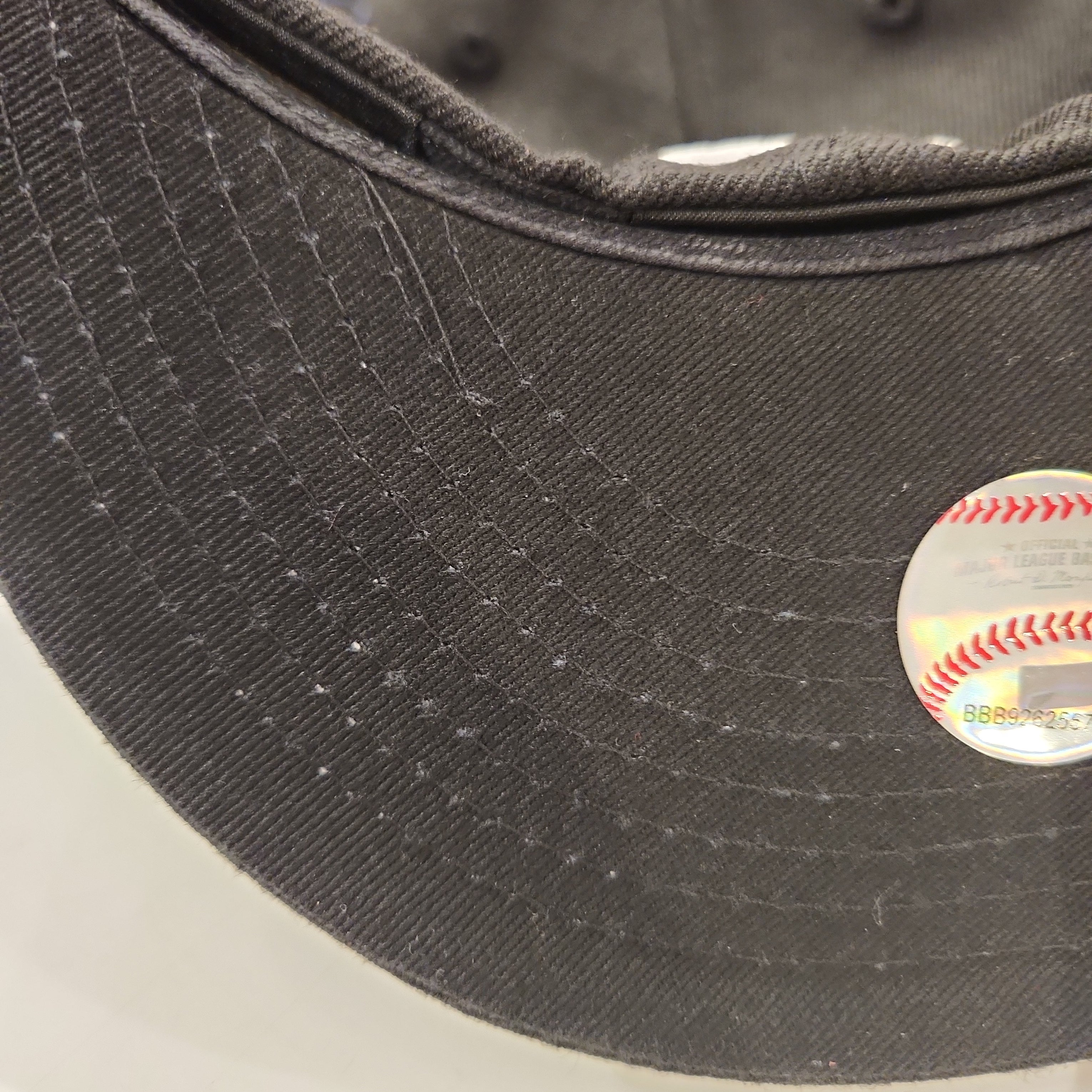 Montreal Expos MLB New Era Men's Black White 59Fifty Fitted Hat