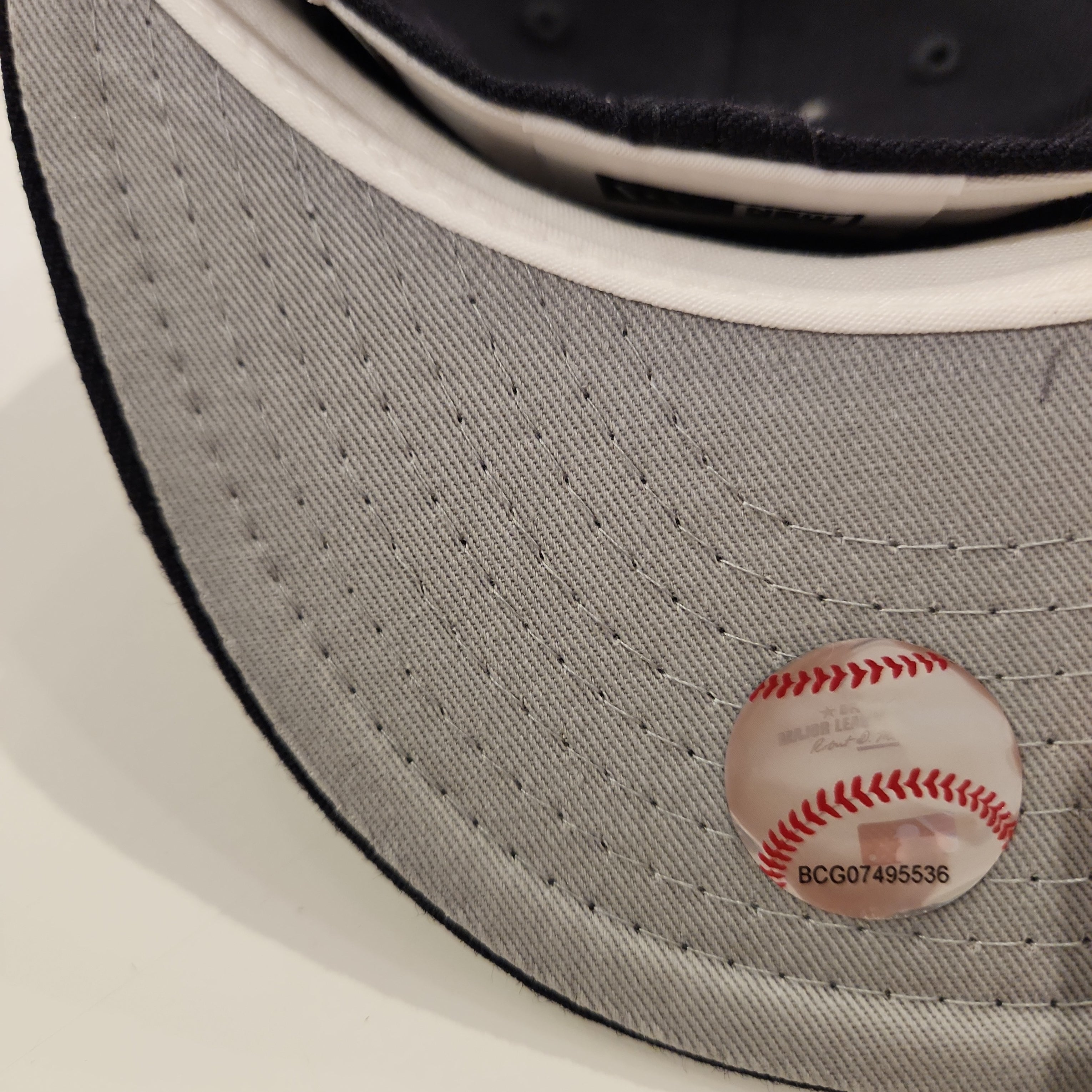 New York Yankees MLB New Era Casquette ajustée bleu marine 59Fifty 1996 World Series pour hommes