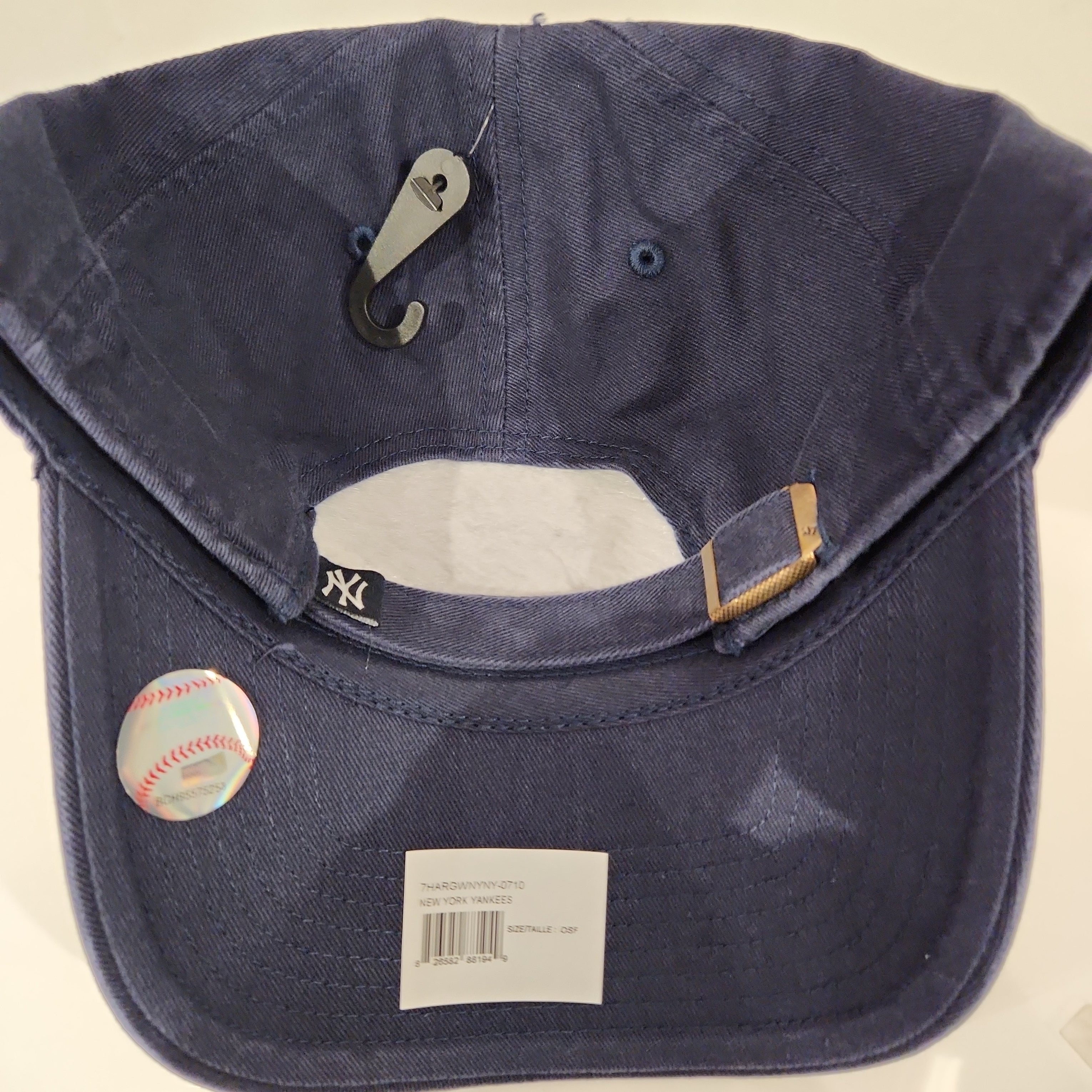 New York Yankees MLB 47 Brand Men's Dark Navy Clean Up Adjustable Hat