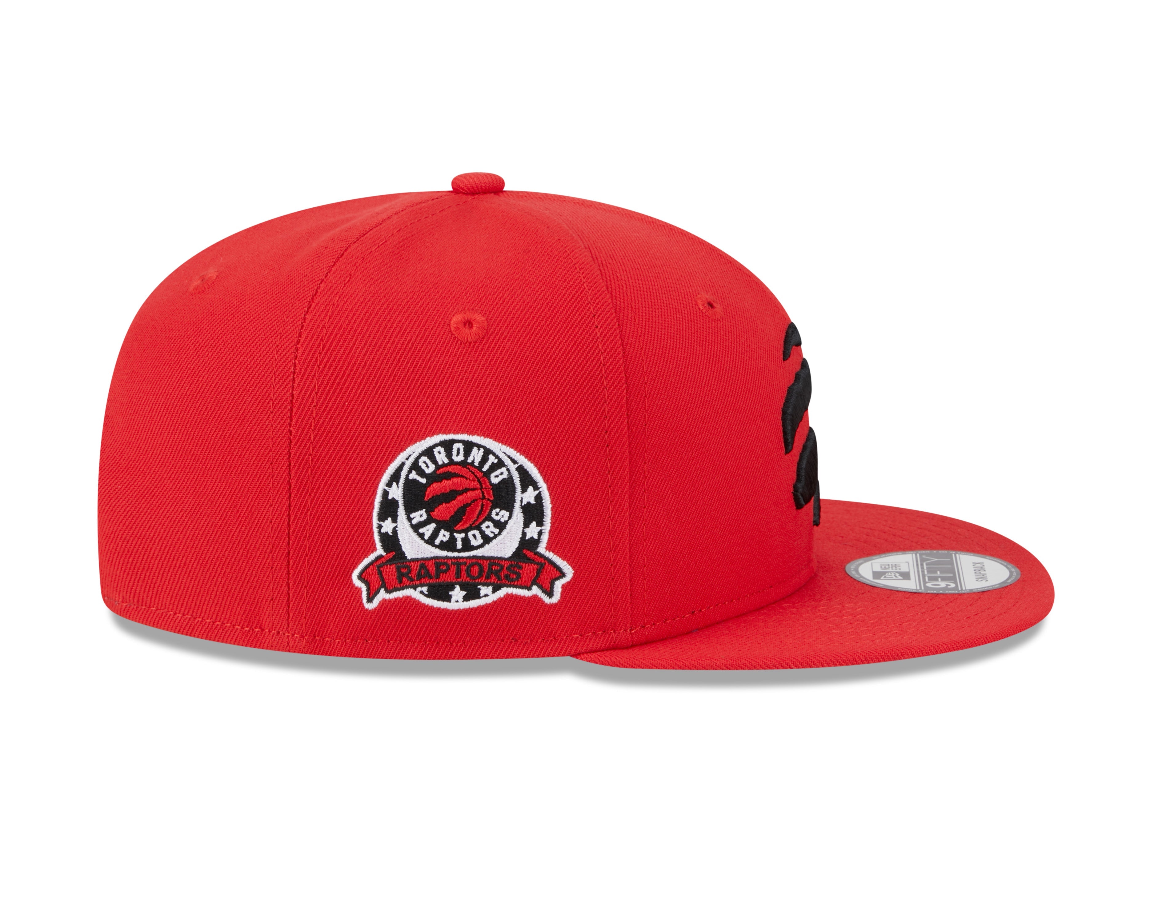 Toronto Raptors NBA New Era Men's Red 9Fifty E3 Two Patch Snapback