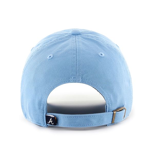 Atlanta Braves MLB 47 Brand Men's Light Blue Vintage Clean Up Adjustable Hat