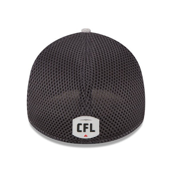 Montreal Alouettes CFL New Era Men's Gray 39Thirty Sideline Stretch Fit Hat