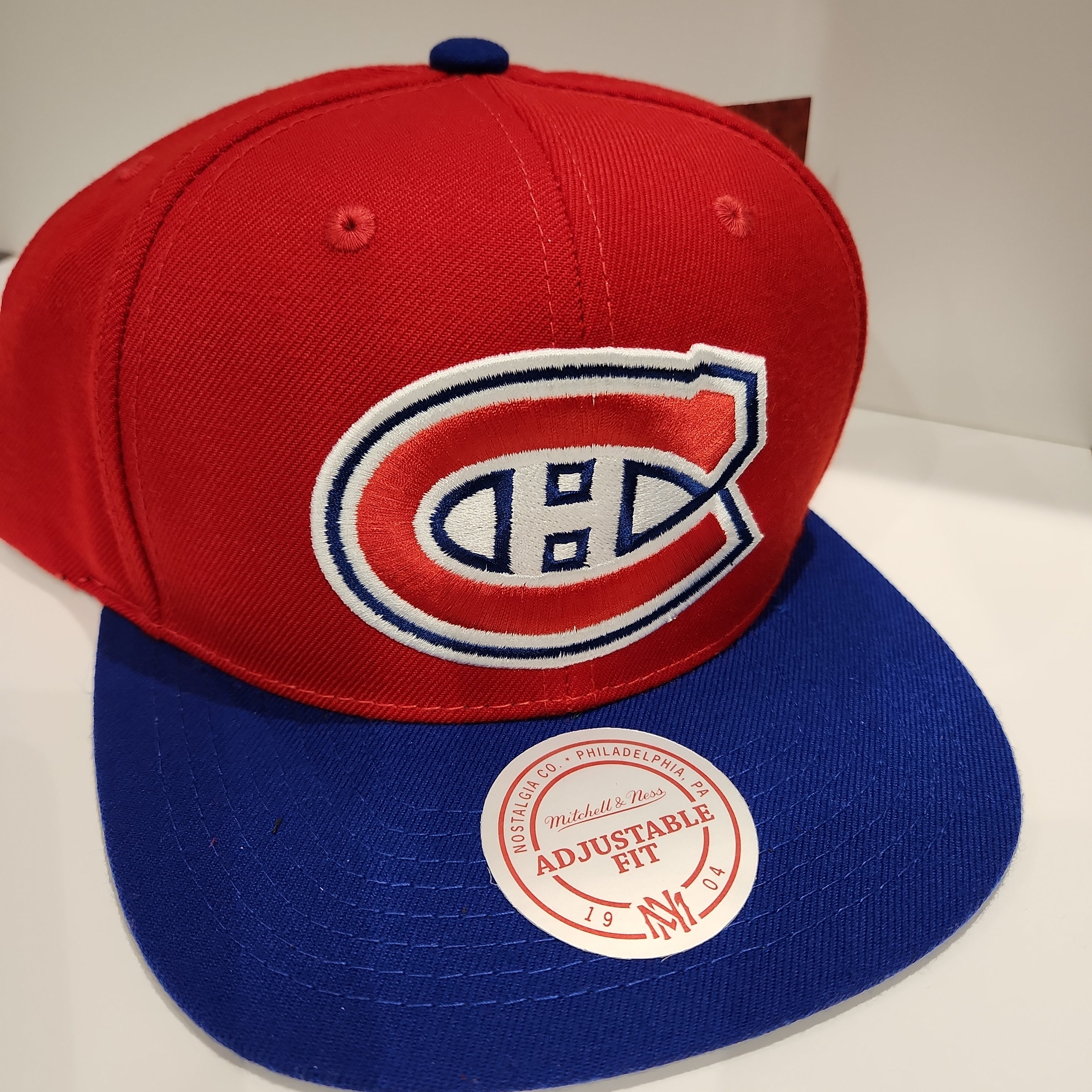 Montreal Canadiens NHL Mitchell & Ness Men's Red Two Tone Snapback
