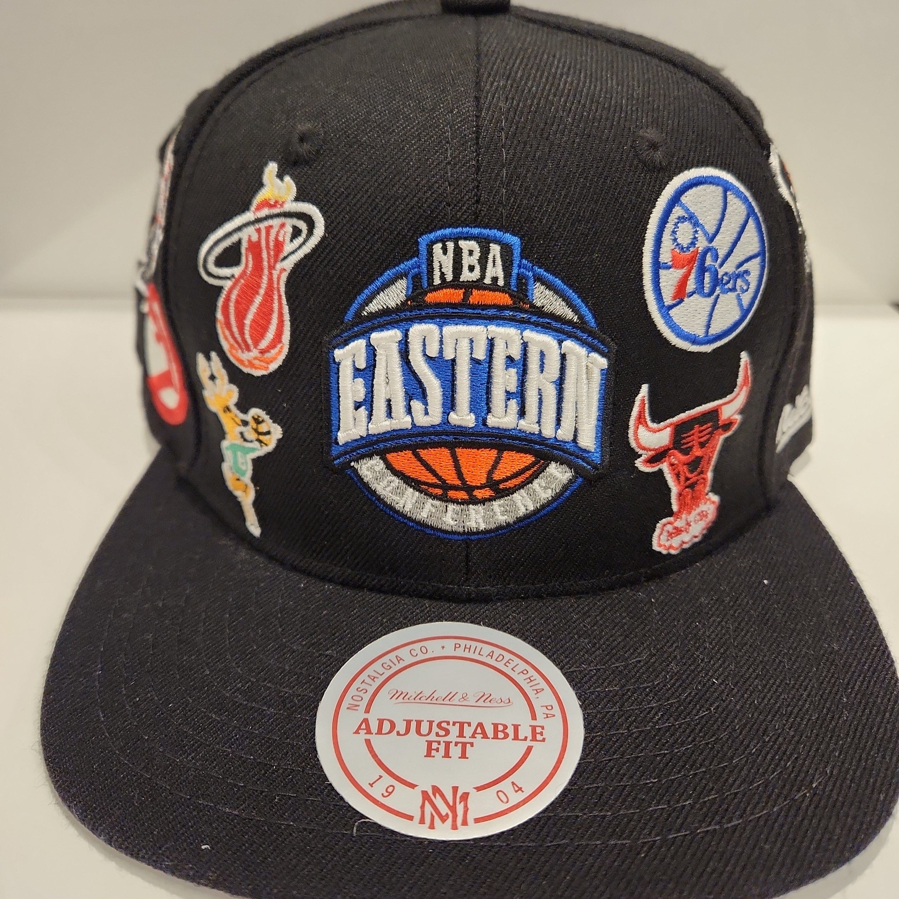 NBA Mitchell & Ness Men's Black Eastern Conference Snapback
