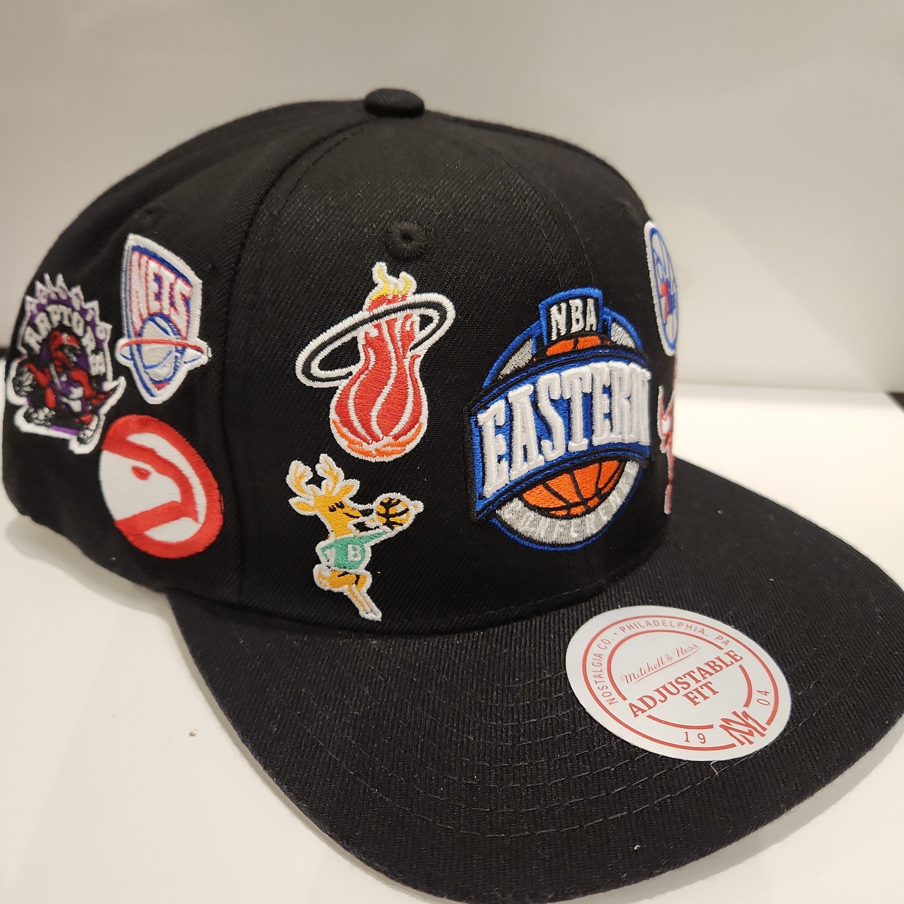 NBA Mitchell & Ness Men's Black Eastern Conference Snapback