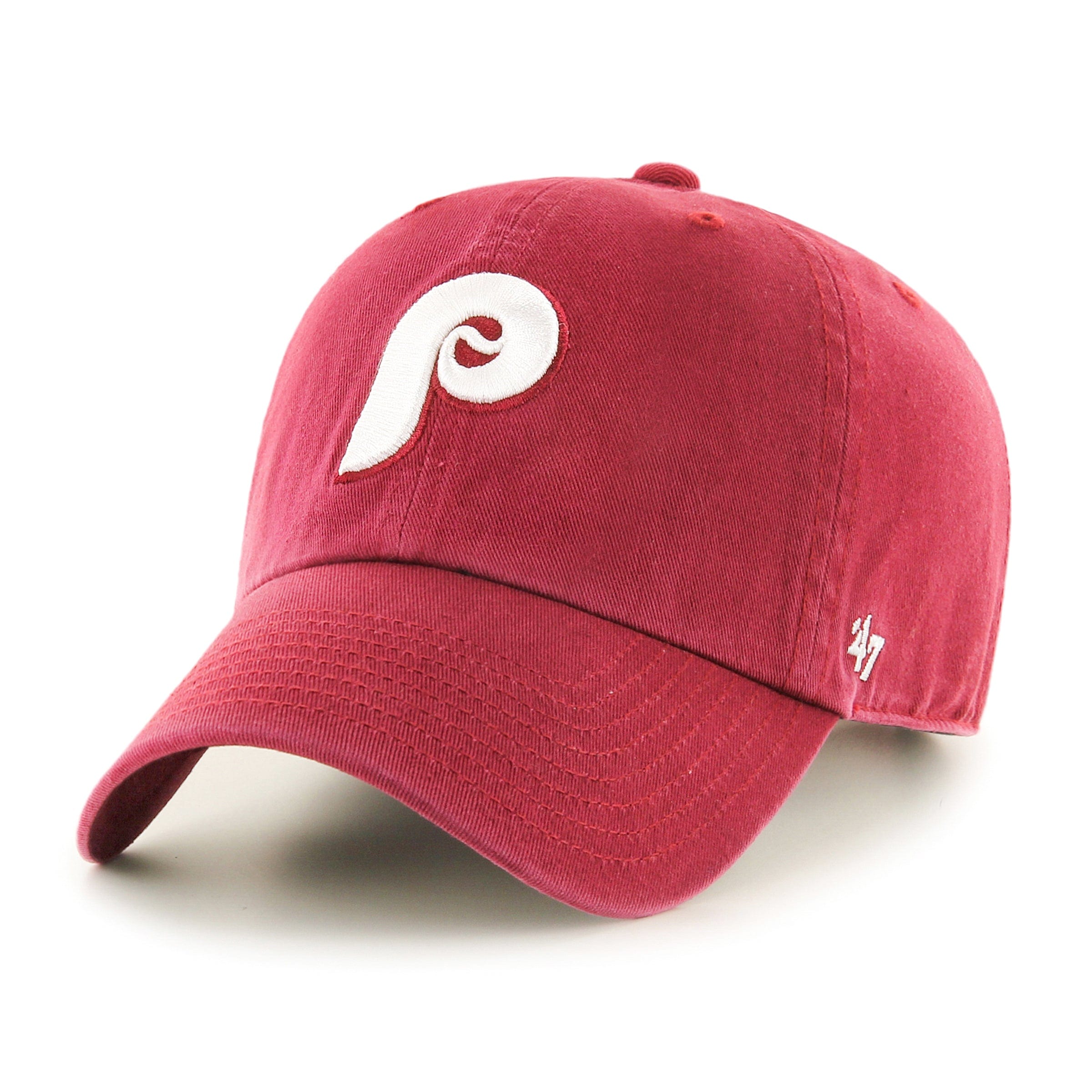 47 Brand Philadelphia Phillies baseball cap in beige and red 47 Brand Philadelphia Phillies baseball cap in beige and red