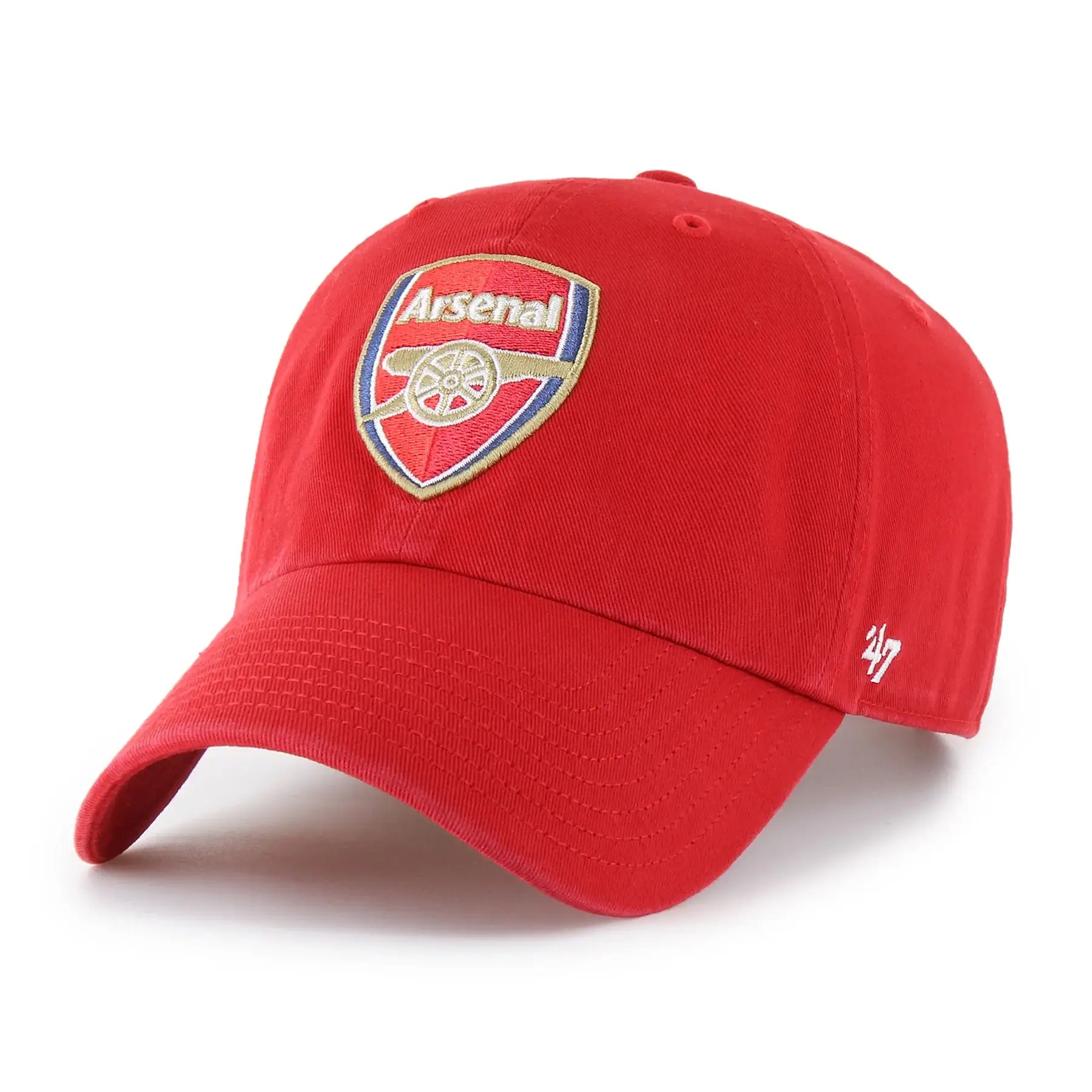 Arsenal FC EPL 47 Brand Men's Red Clean up Alternate Adjustable Hat