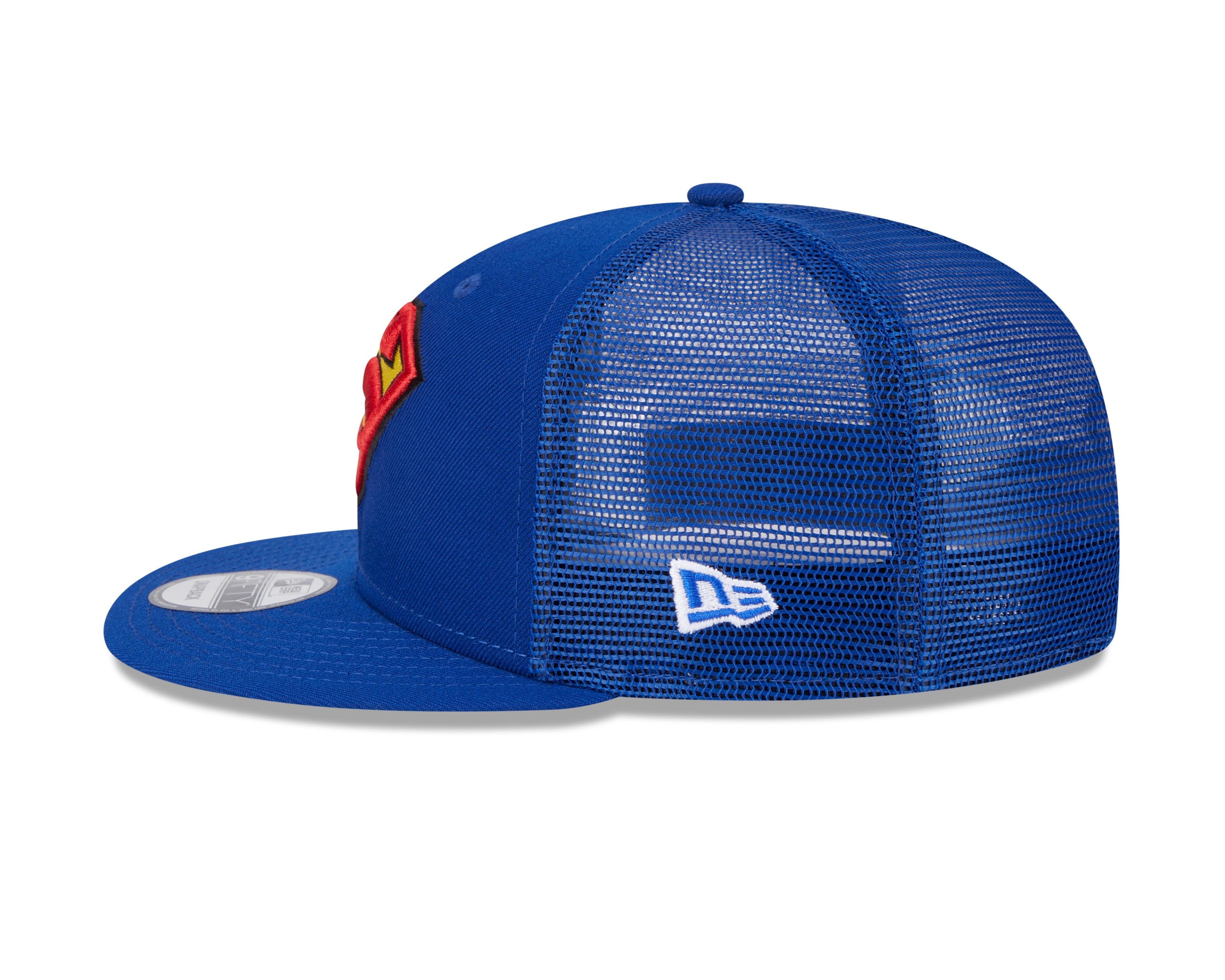 Casquette snapback 9Fifty Trucker bleu roi Superman DC Comics New Era pour homme