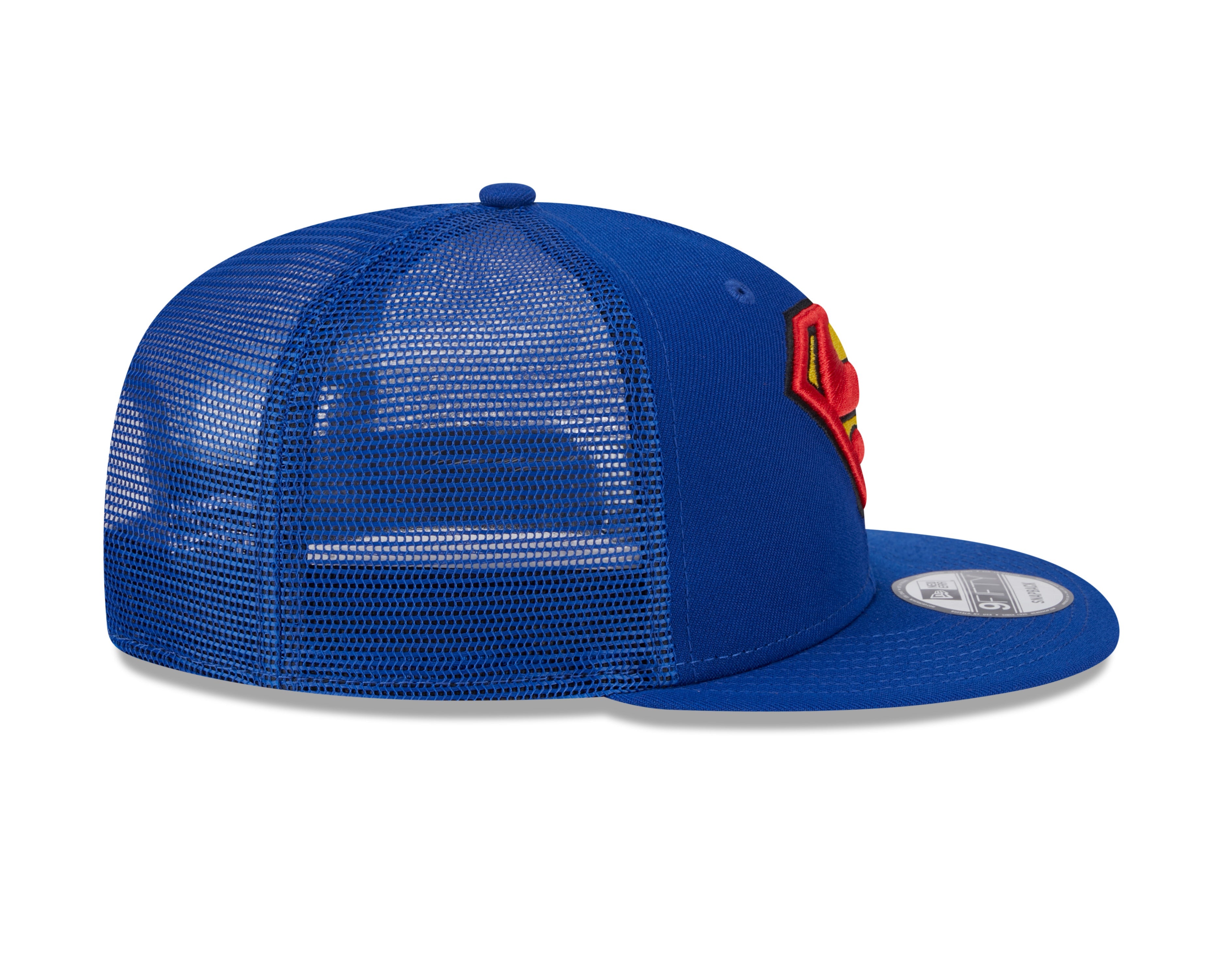 Casquette snapback 9Fifty Trucker bleu roi Superman DC Comics New Era pour homme