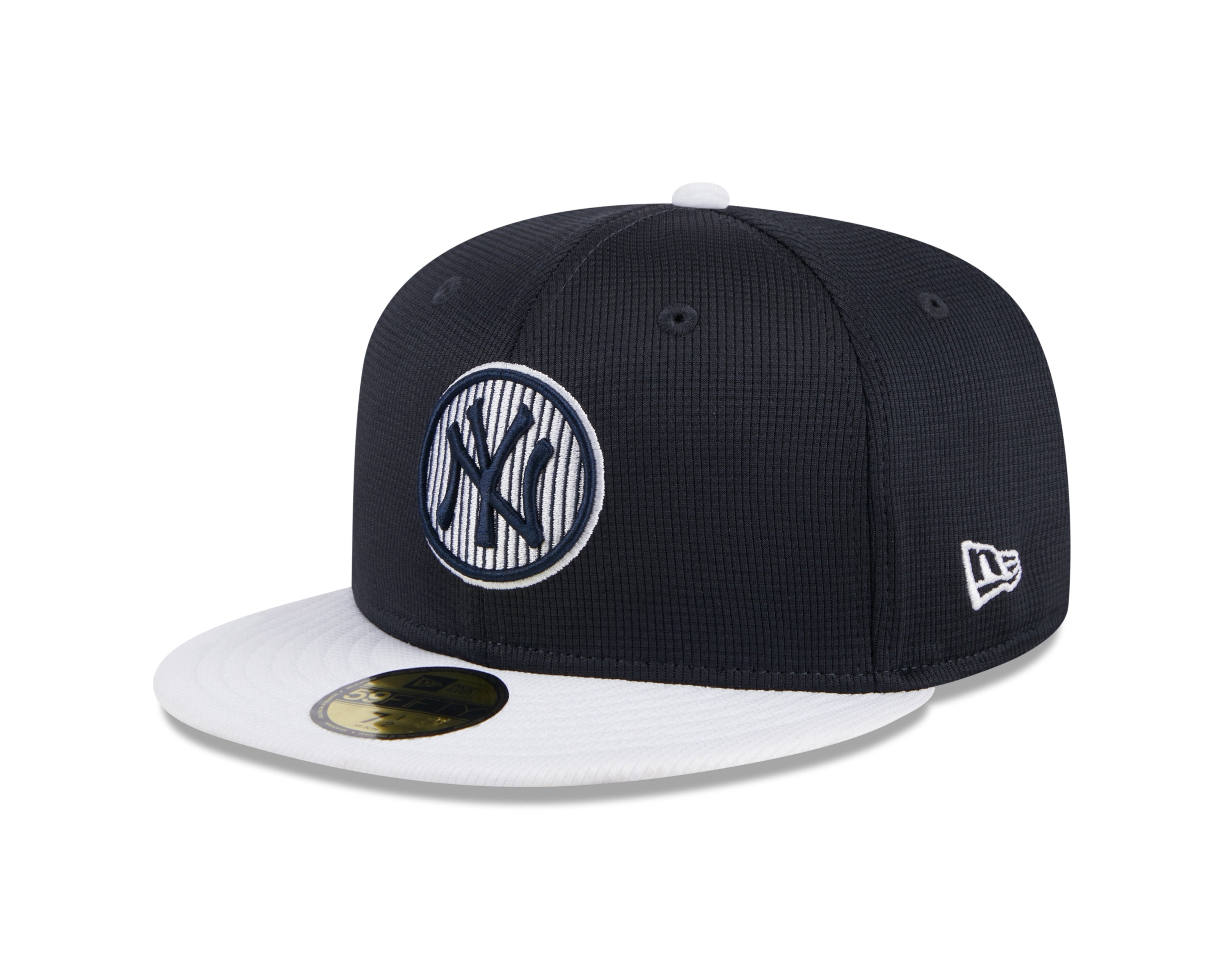 New York Yankees MLB New Era Men's Navy 59Fifty 2024 Batting Practice Fitted Hat