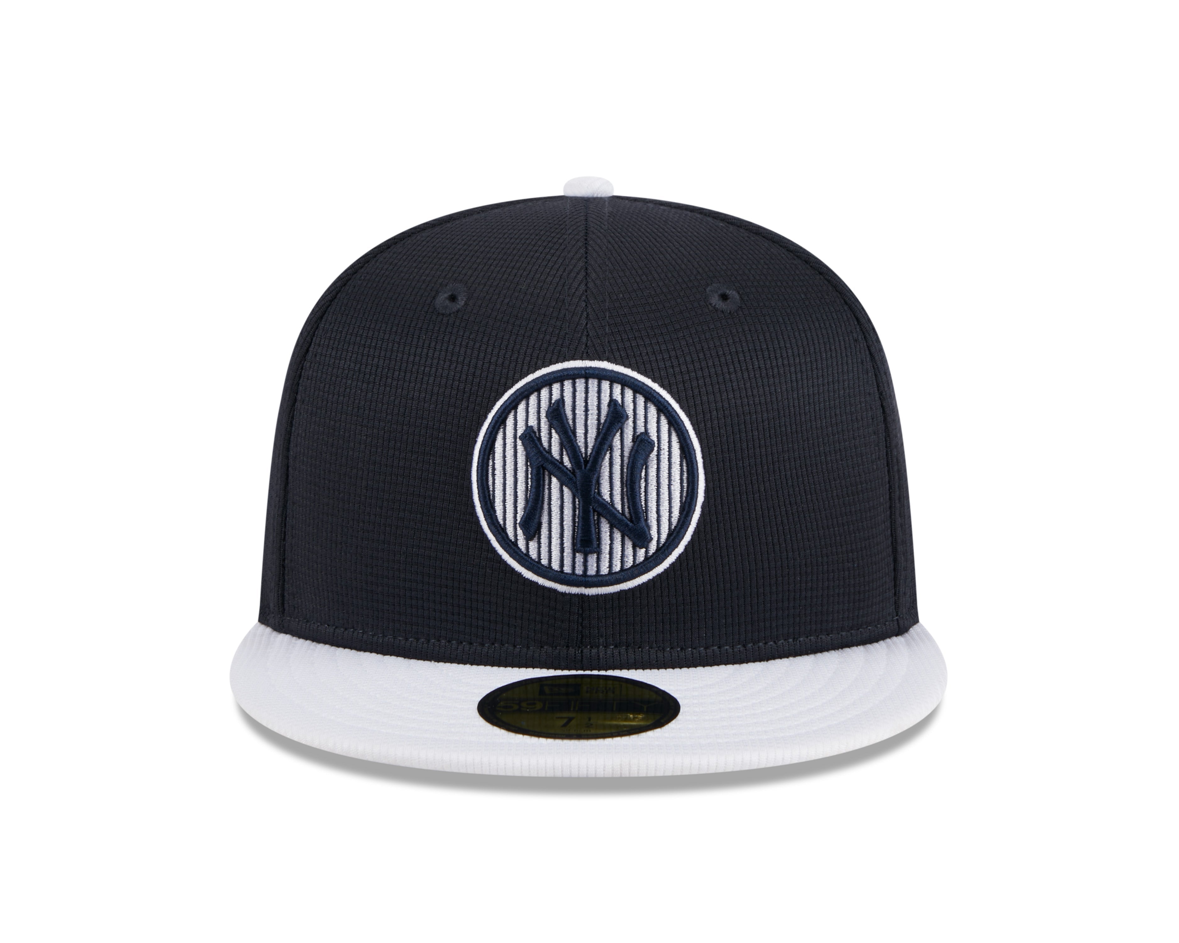 Casquette ajustée d'entraînement au bâton New Era 59Fifty 2024 pour homme des Yankees de New York MLB