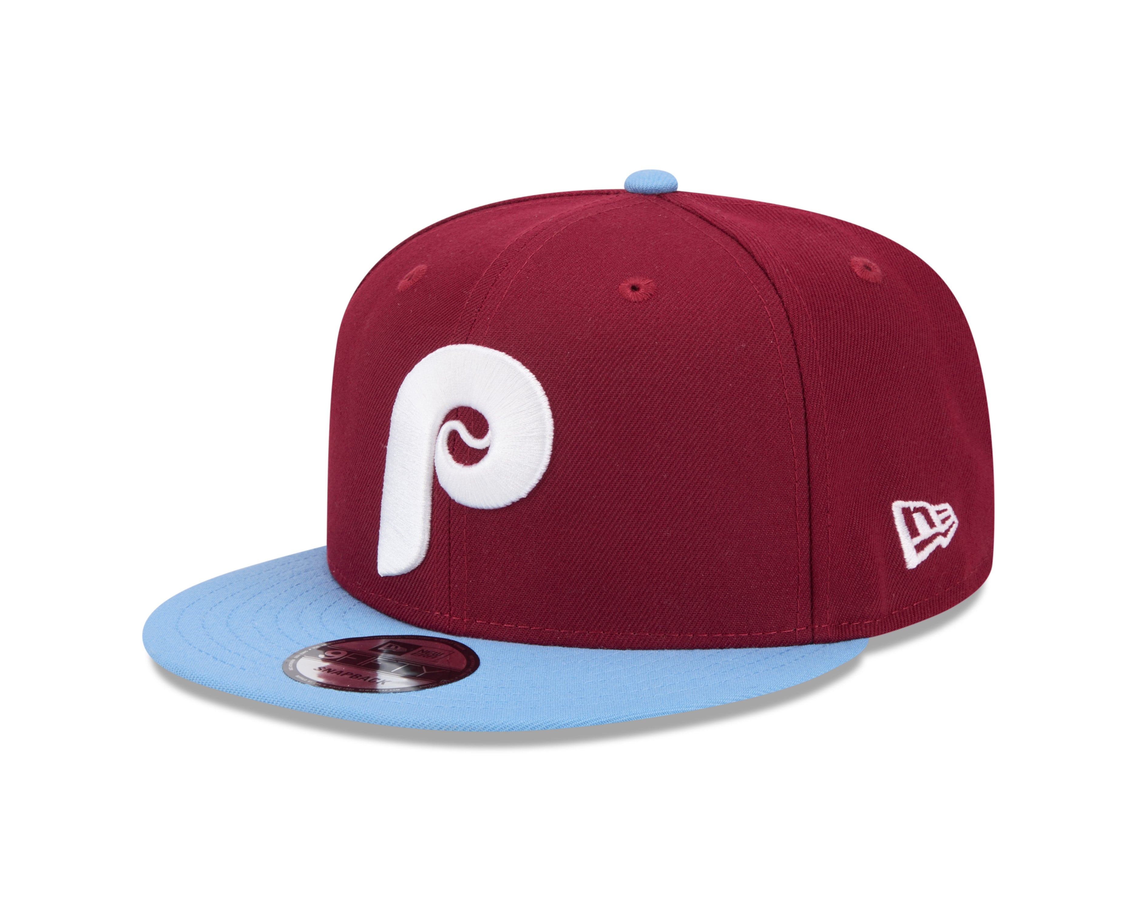 Philadelphia Phillies MLB New Era Men's Red/Light Blue 9Fifty Evergreen Snapback