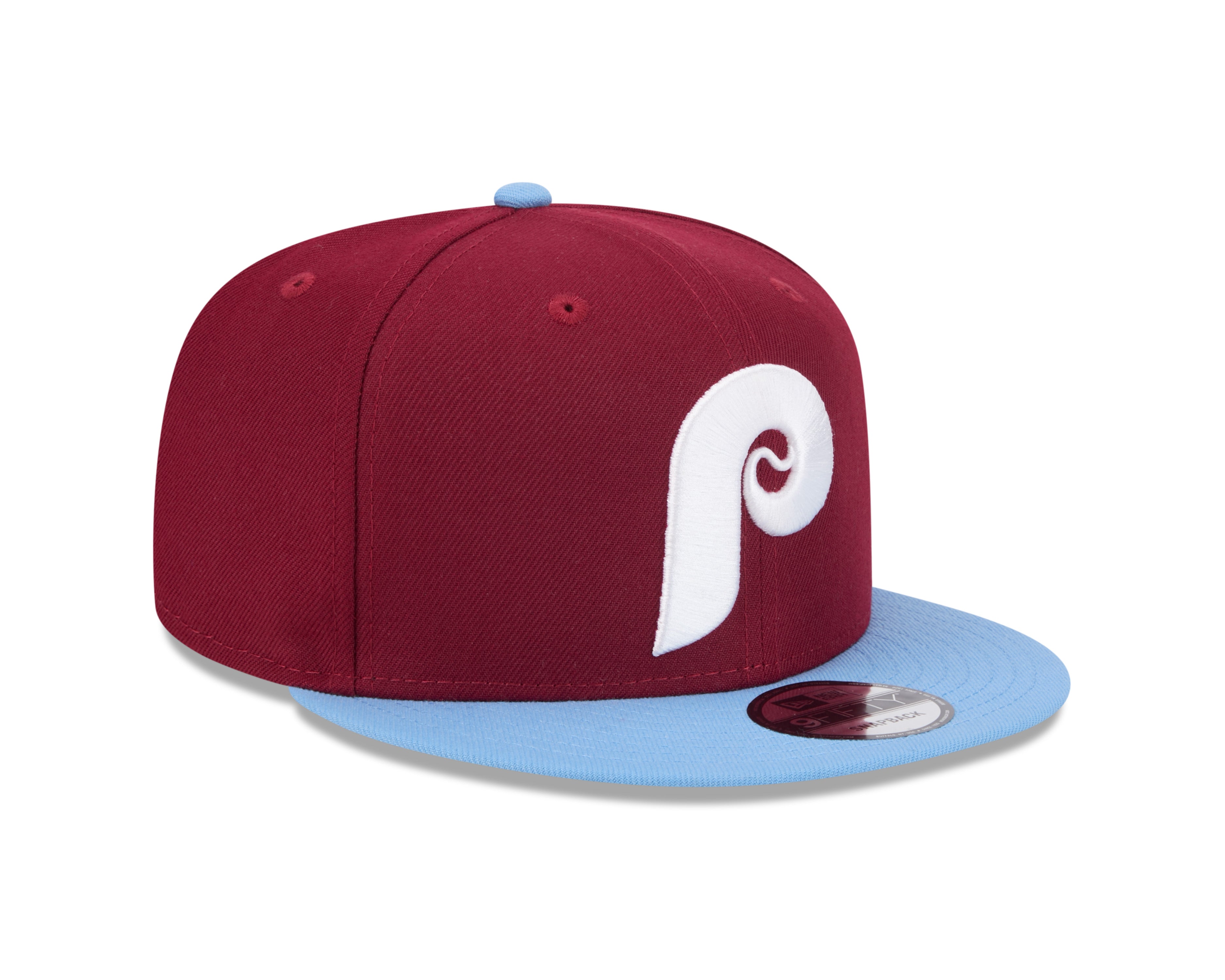 Philadelphia Phillies MLB New Era Men's Red/Light Blue 9Fifty Evergreen Snapback