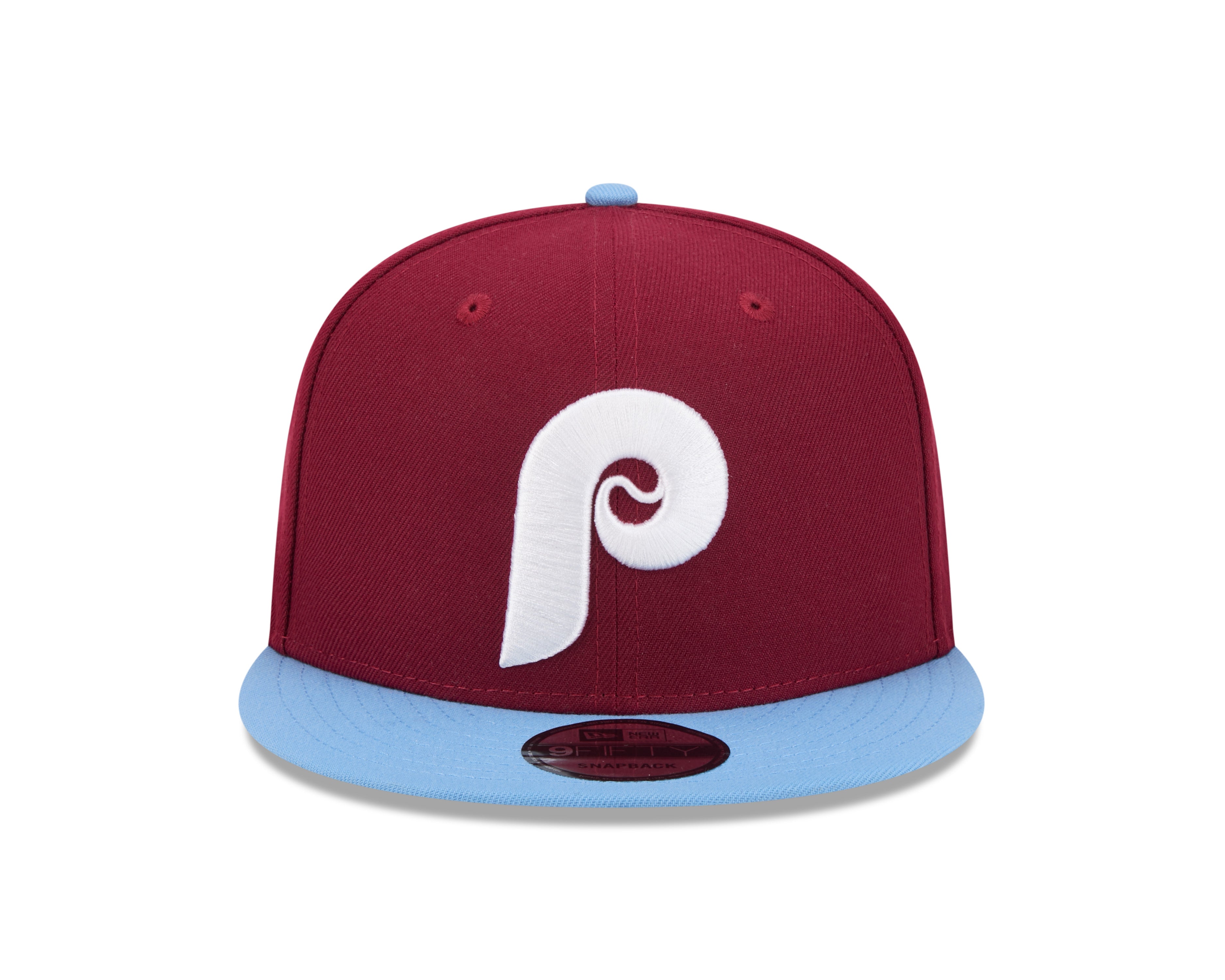 Philadelphia Phillies MLB New Era Men's Red/Light Blue 9Fifty Evergreen Snapback