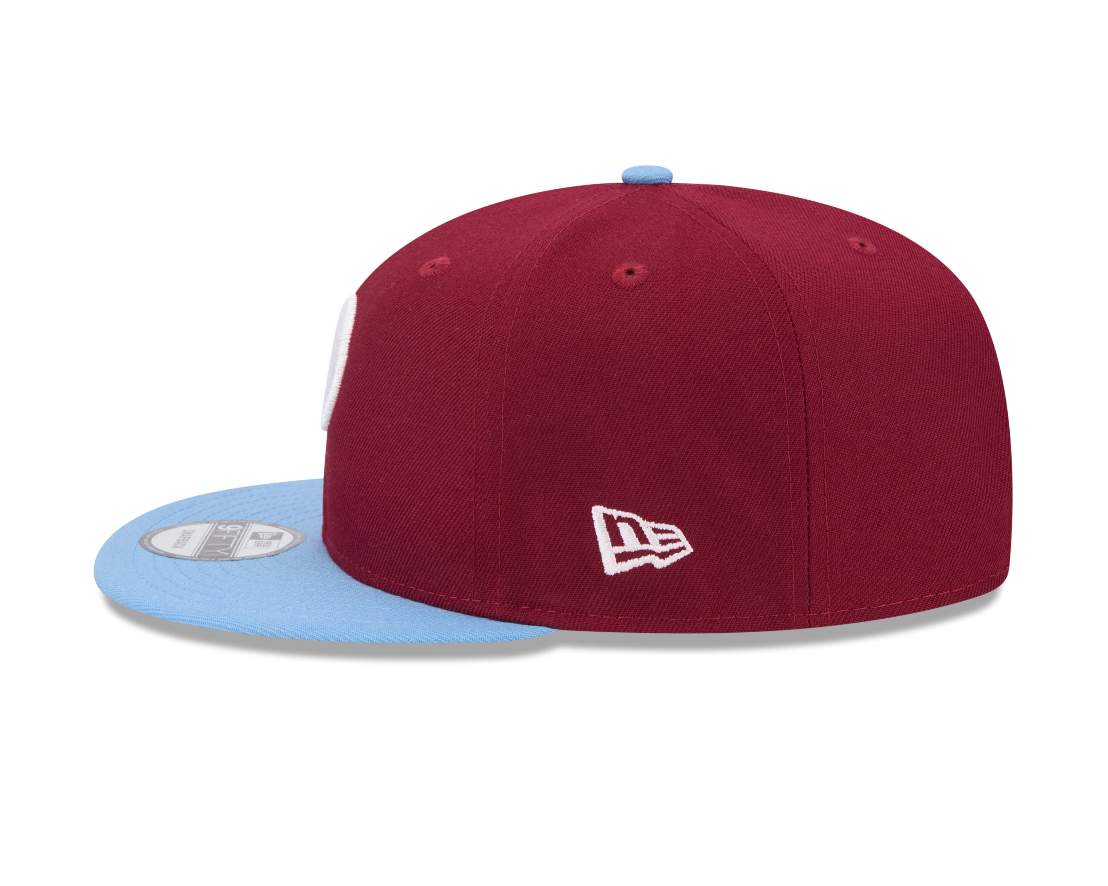 Philadelphia Phillies MLB New Era Men's Red/Light Blue 9Fifty Evergreen Snapback