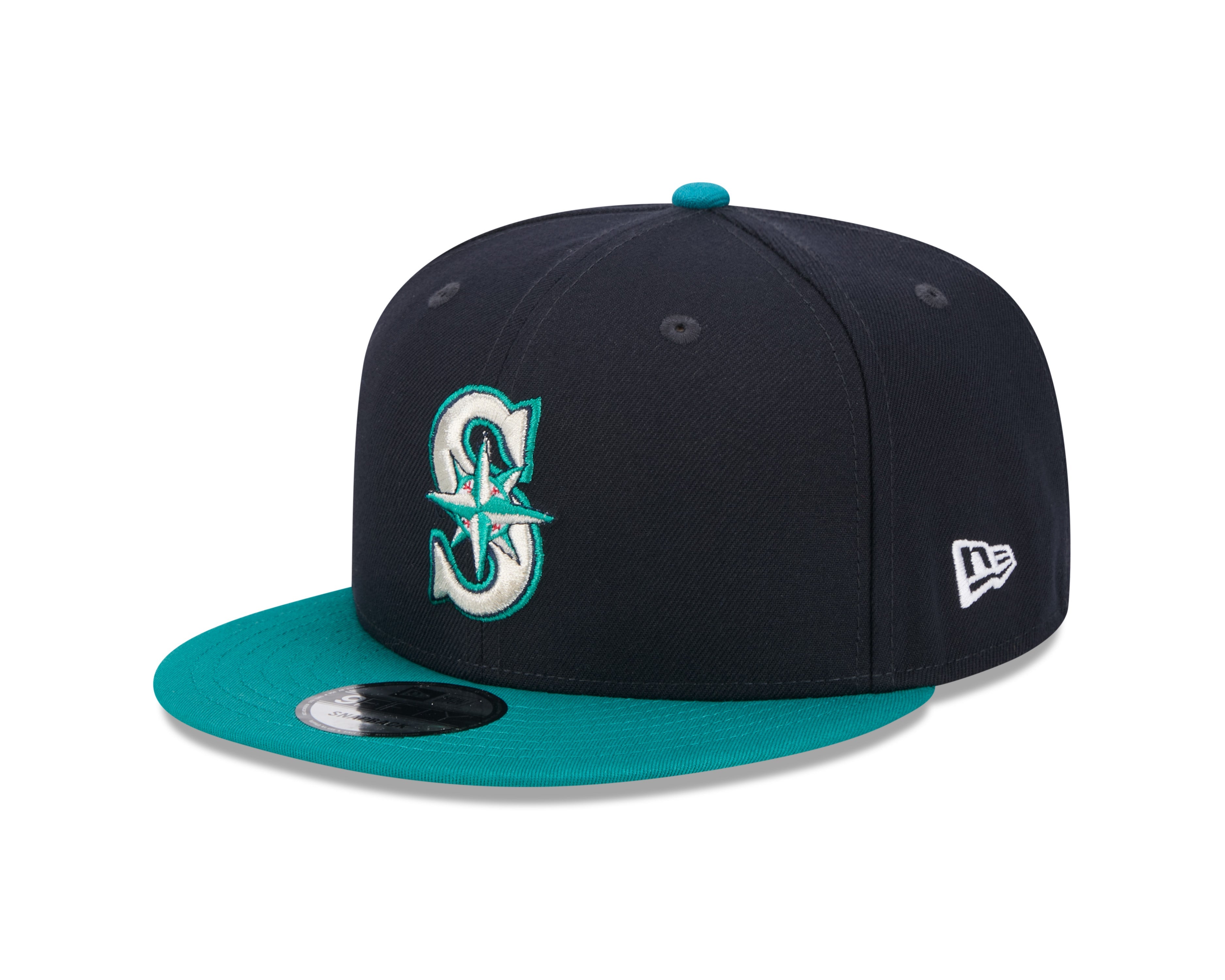 Seattle Mariners MLB New Era Men's Navy/Green 9Fifty Evergreen Snapback