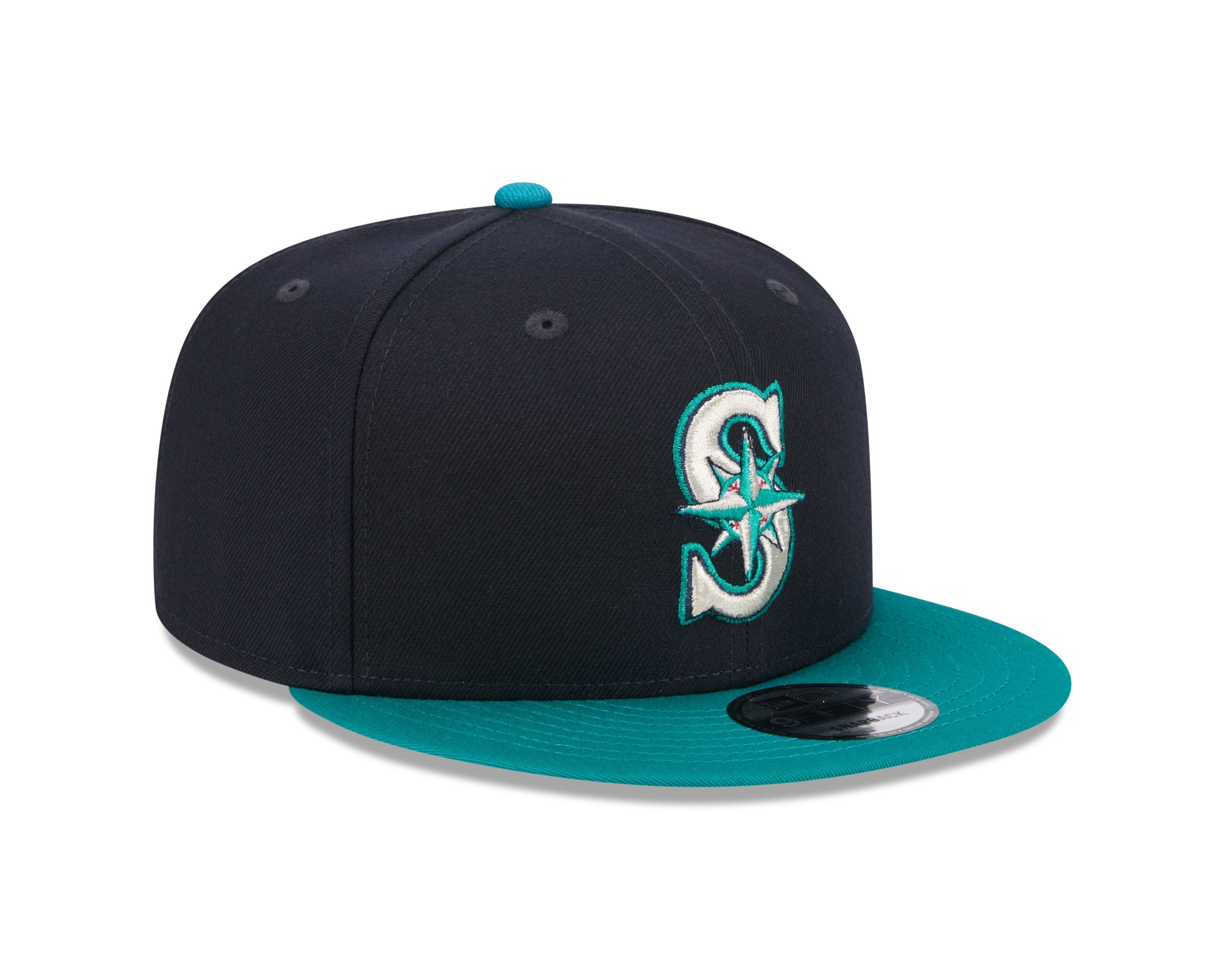 Seattle Mariners MLB New Era Men's Navy/Green 9Fifty Evergreen Snapback