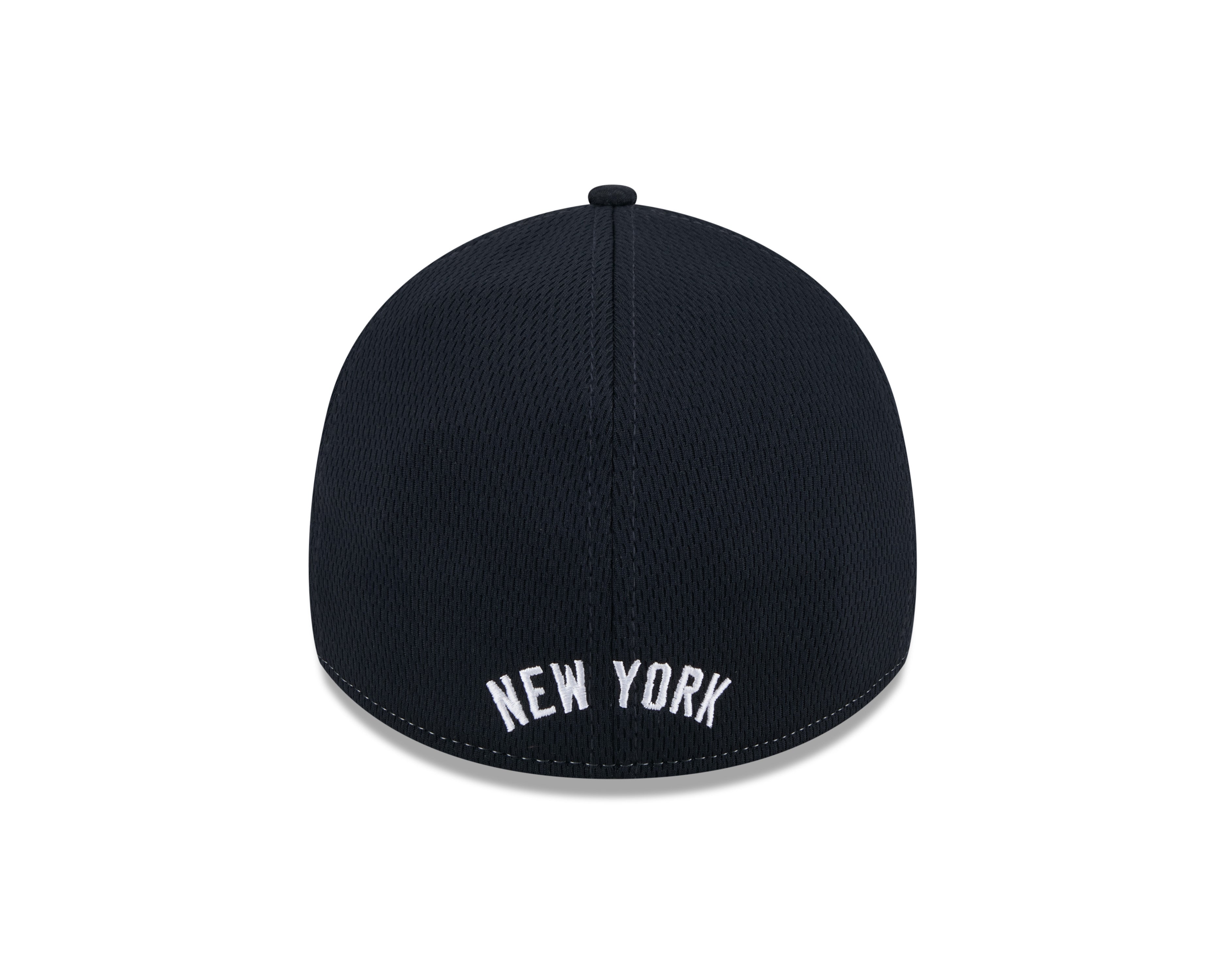 New York Yankees MLB New Era Men's Grey/Navy 39Thirty Throwback Stretch Fit Hat