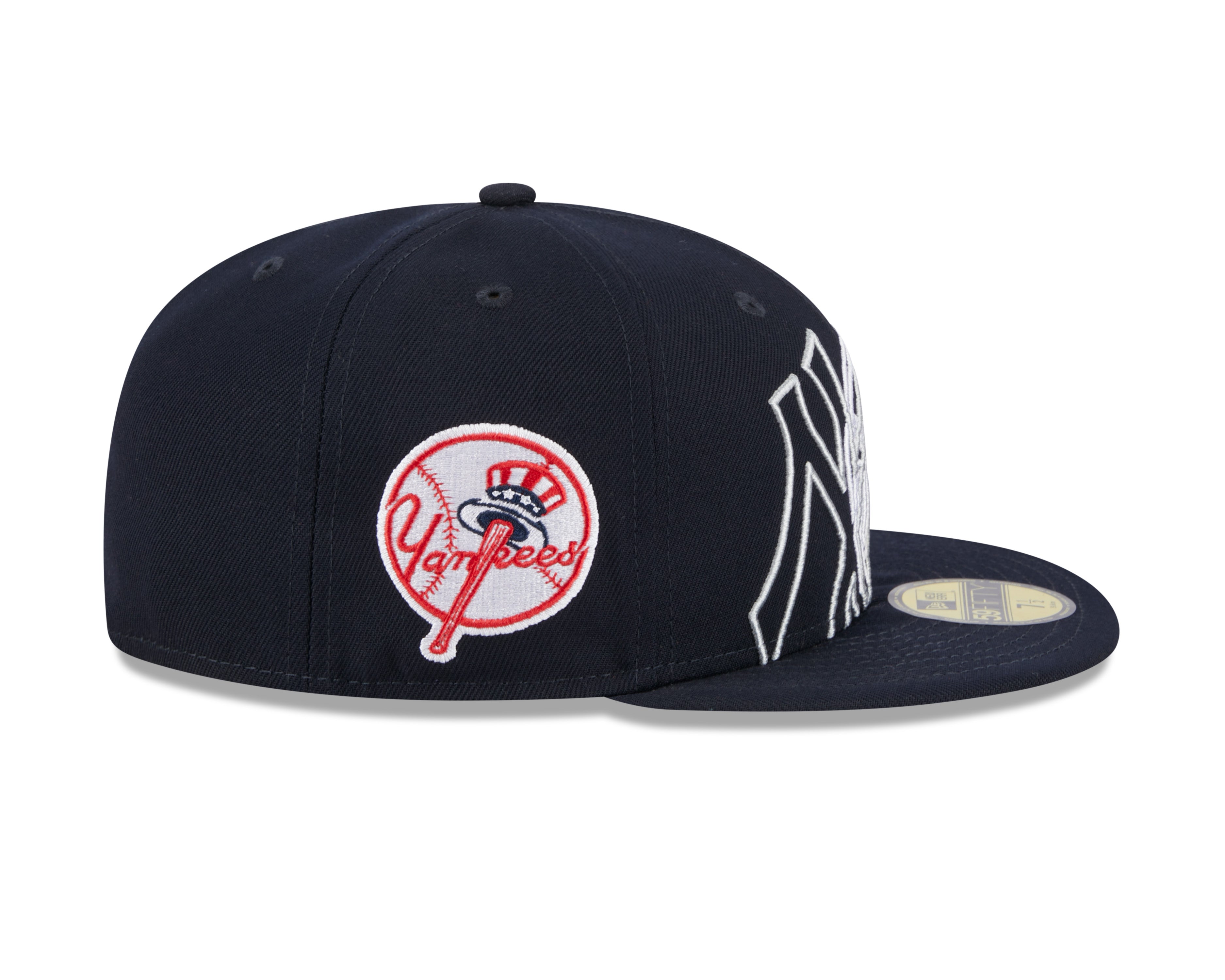 New York Yankees MLB New Era Men's Navy 59Fifty Game Day Fitted Hat