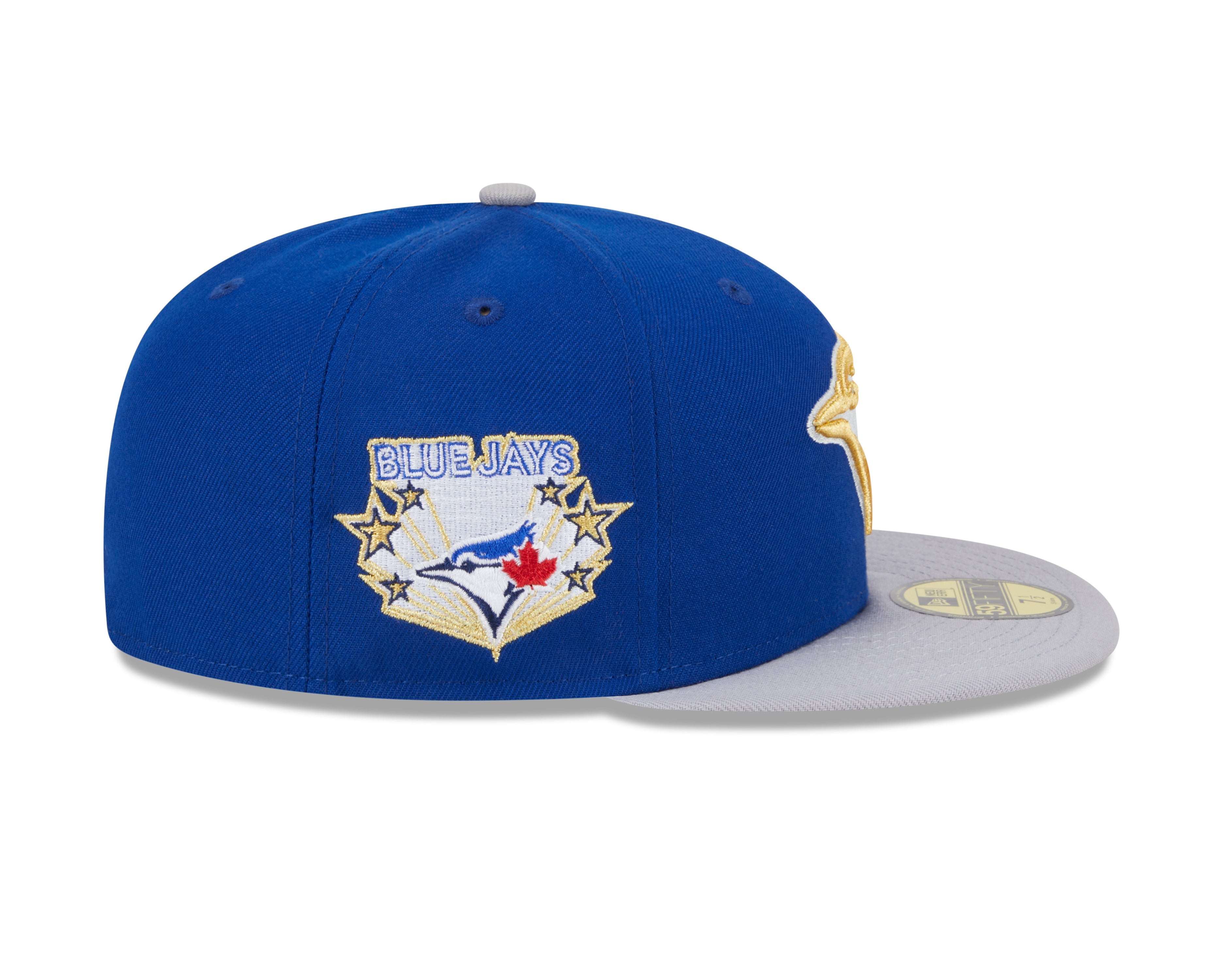 Toronto Blue Jays MLB New Era Men's Royal Blue/Grey 59Fifty Game Day Fitted Hat