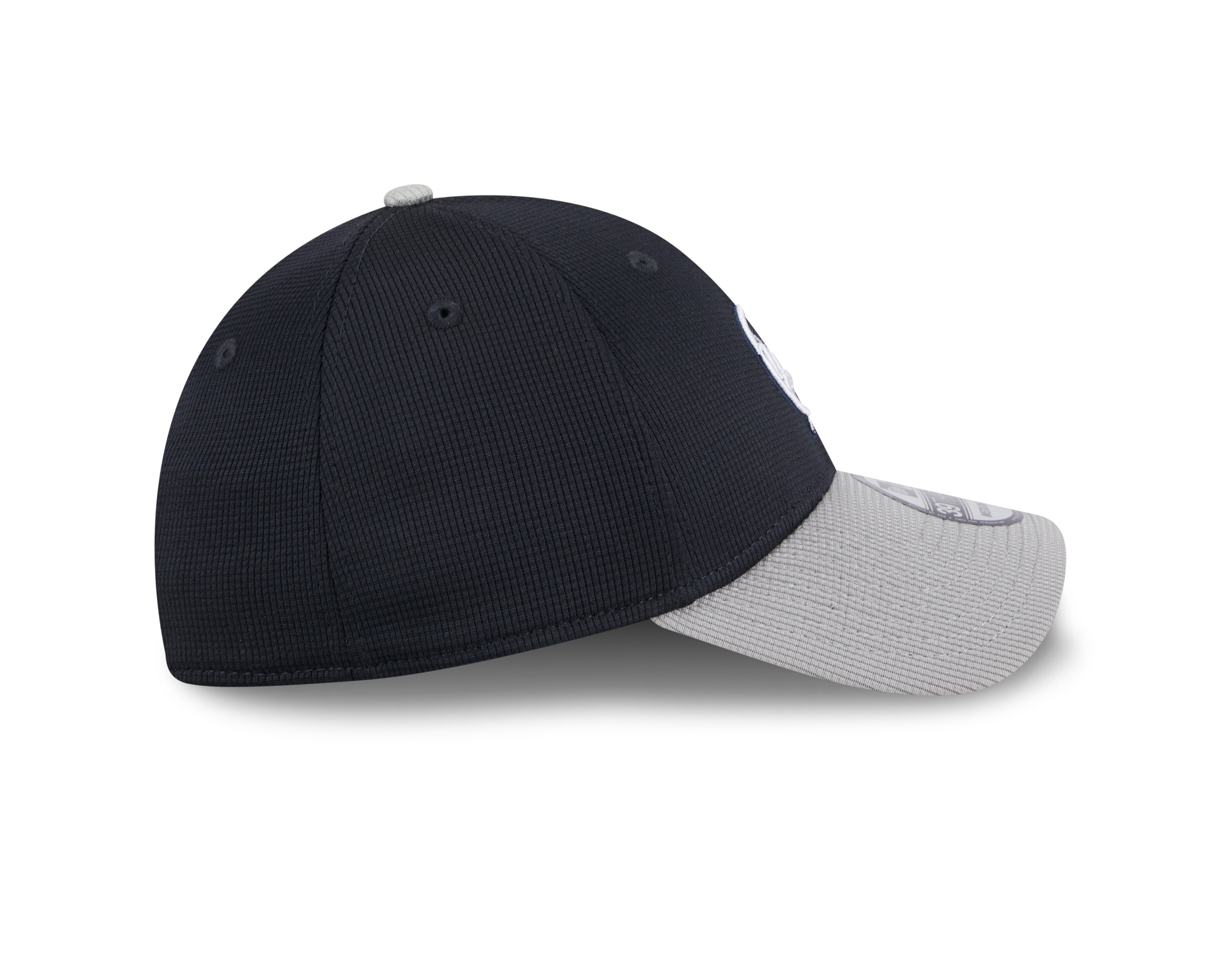 New York Yankees MLB New Era Men's Navy 39Thirty 2025 Batting Practice Stretch Fit Hat
