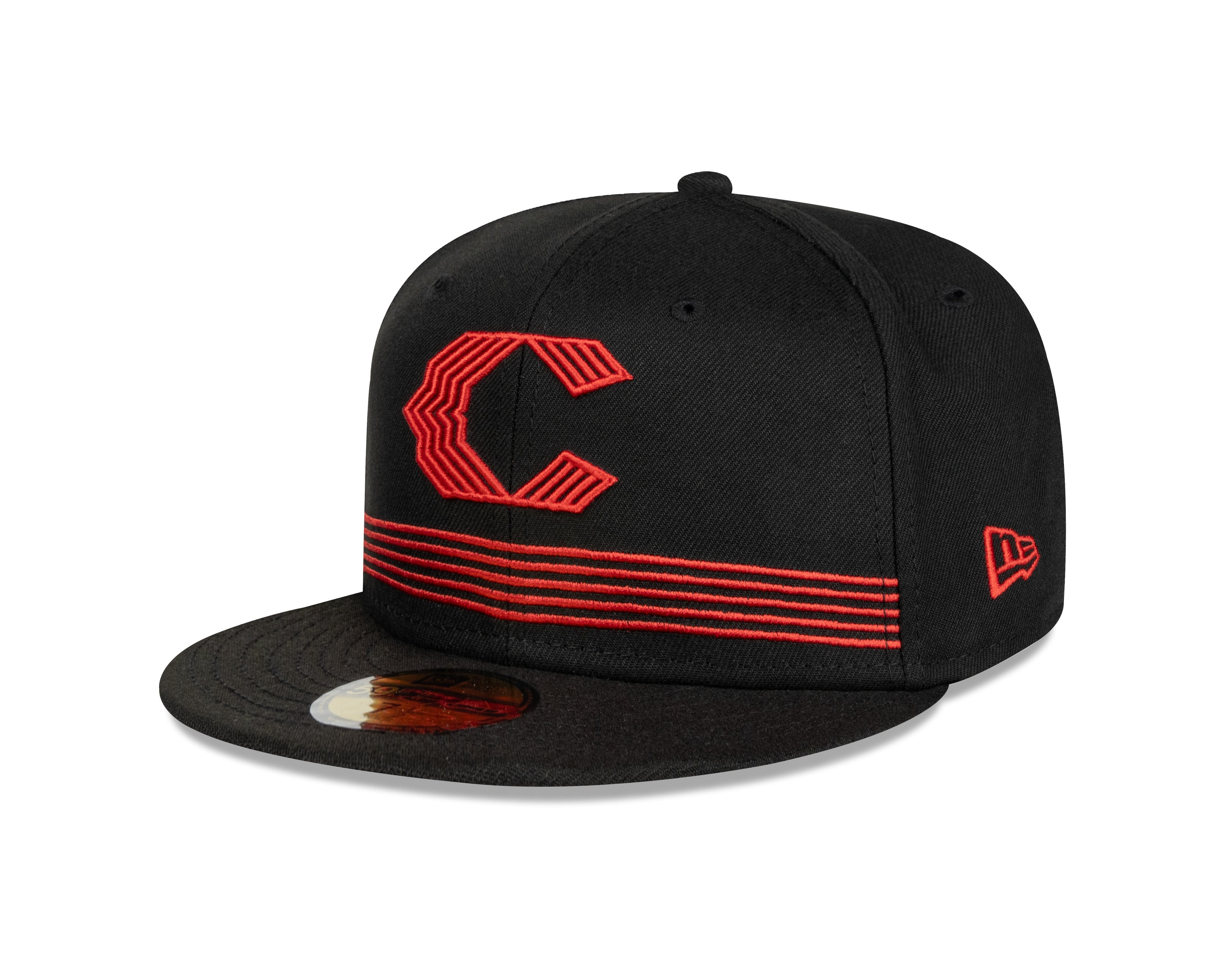 Cincinnati Reds MLB New Era Men's Black 59Fifty 2023 City Connect Fitted Hat
