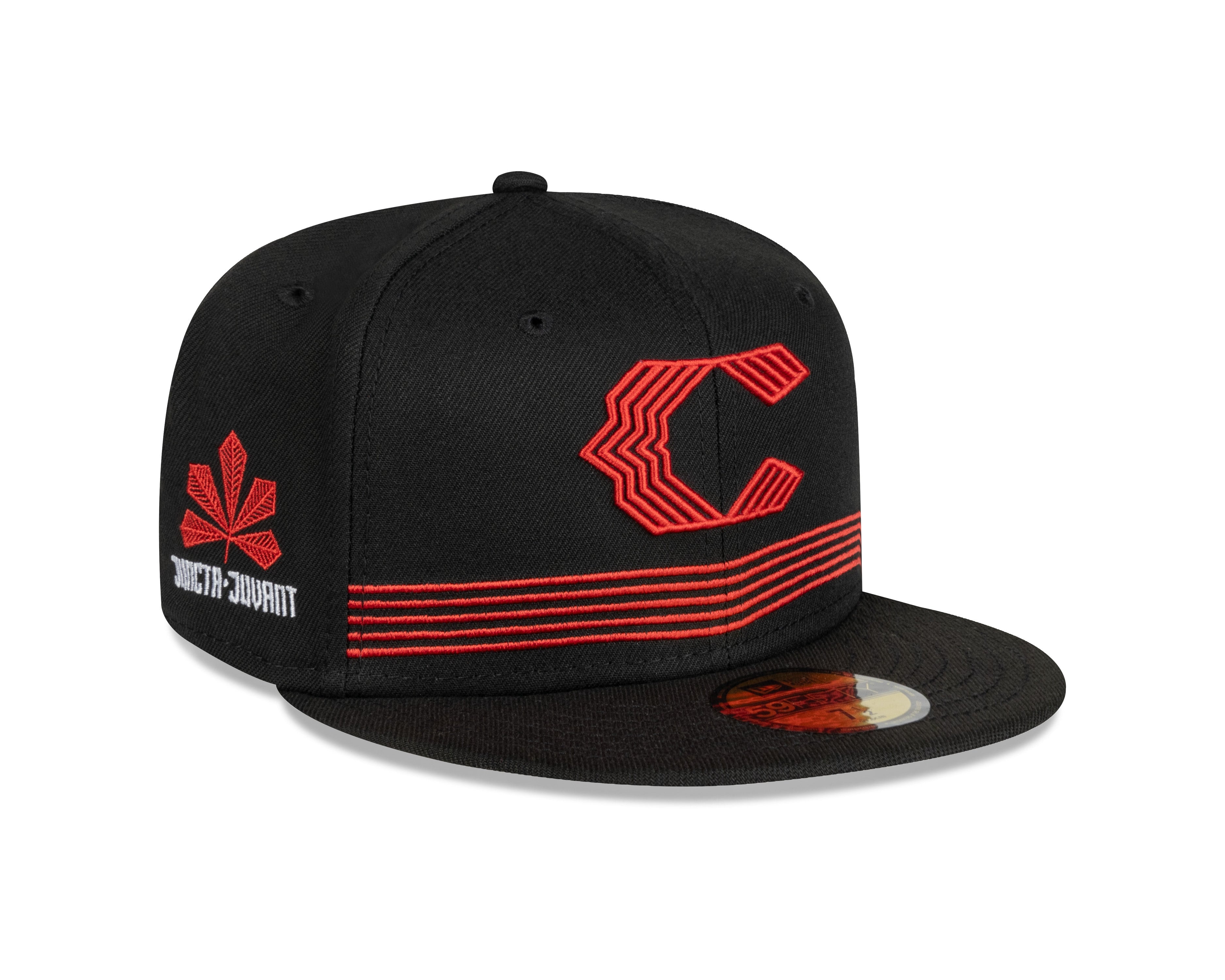 Cincinnati Reds MLB New Era Men's Black 59Fifty 2023 City Connect Fitted Hat
