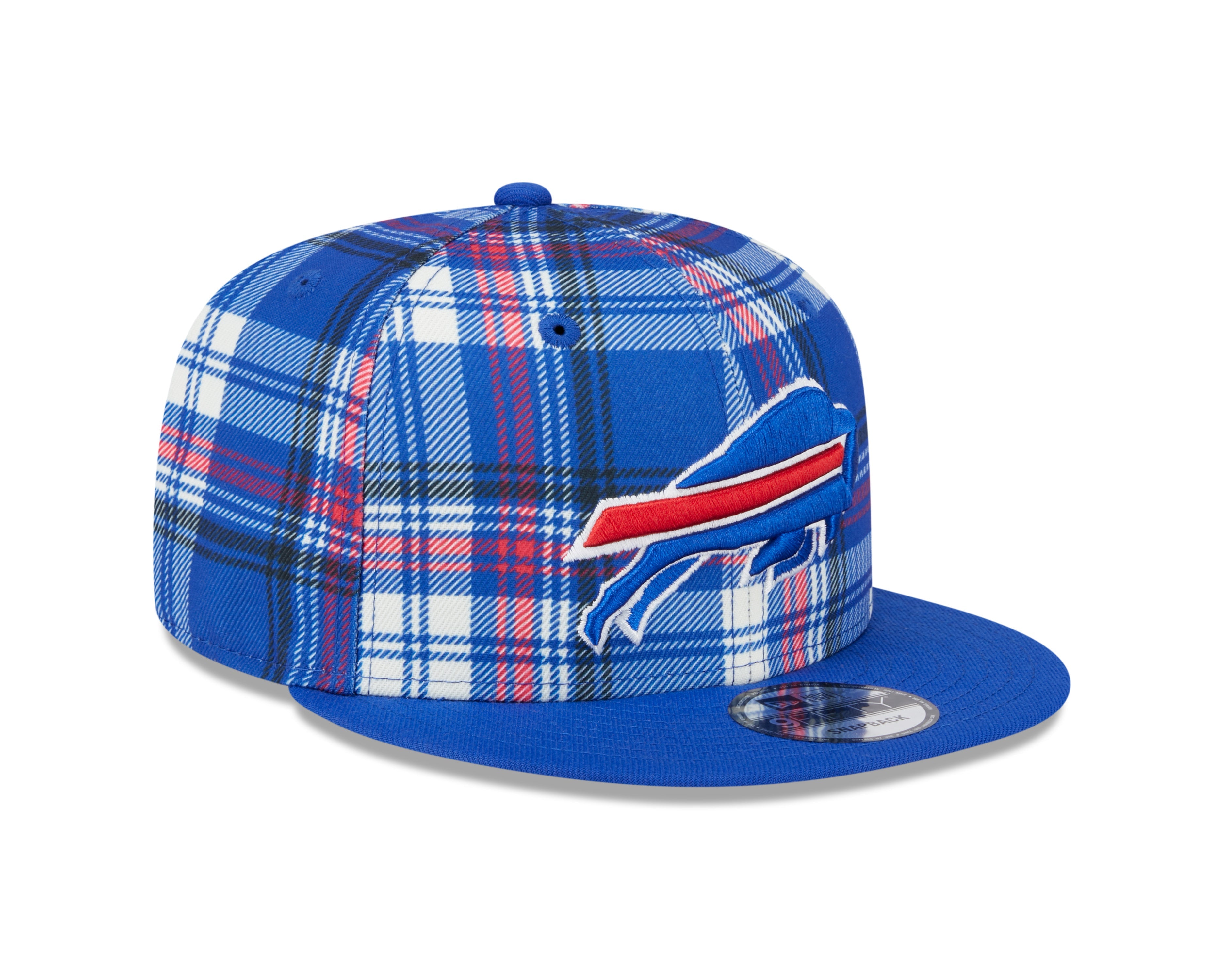 Casquette Snapback 9Fifty Sideline bleu royal pour homme Buffalo Bills NFL New Era