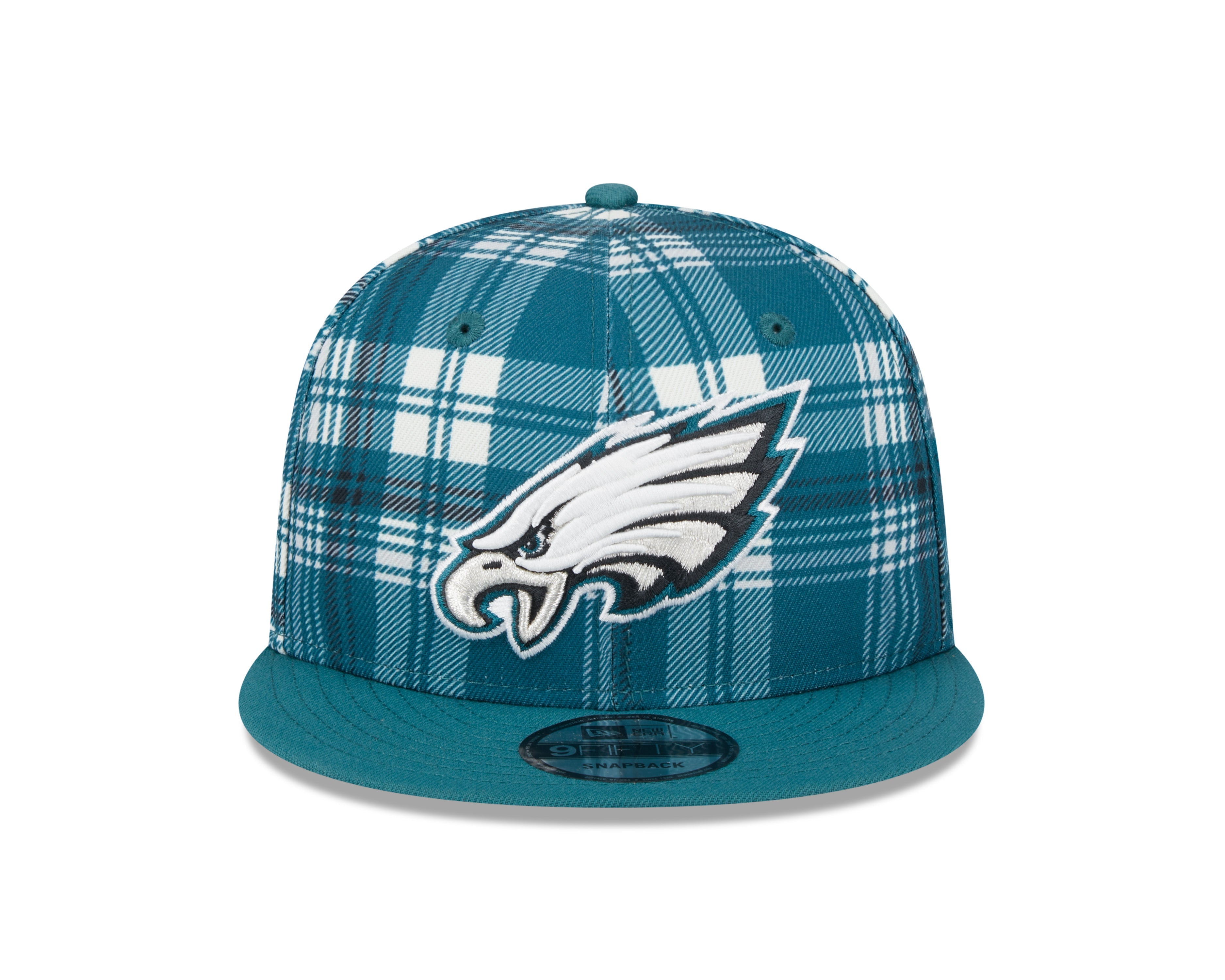 Casquette snapback 9Fifty Sideline verte pour homme des Philadelphia Eagles NFL New Era