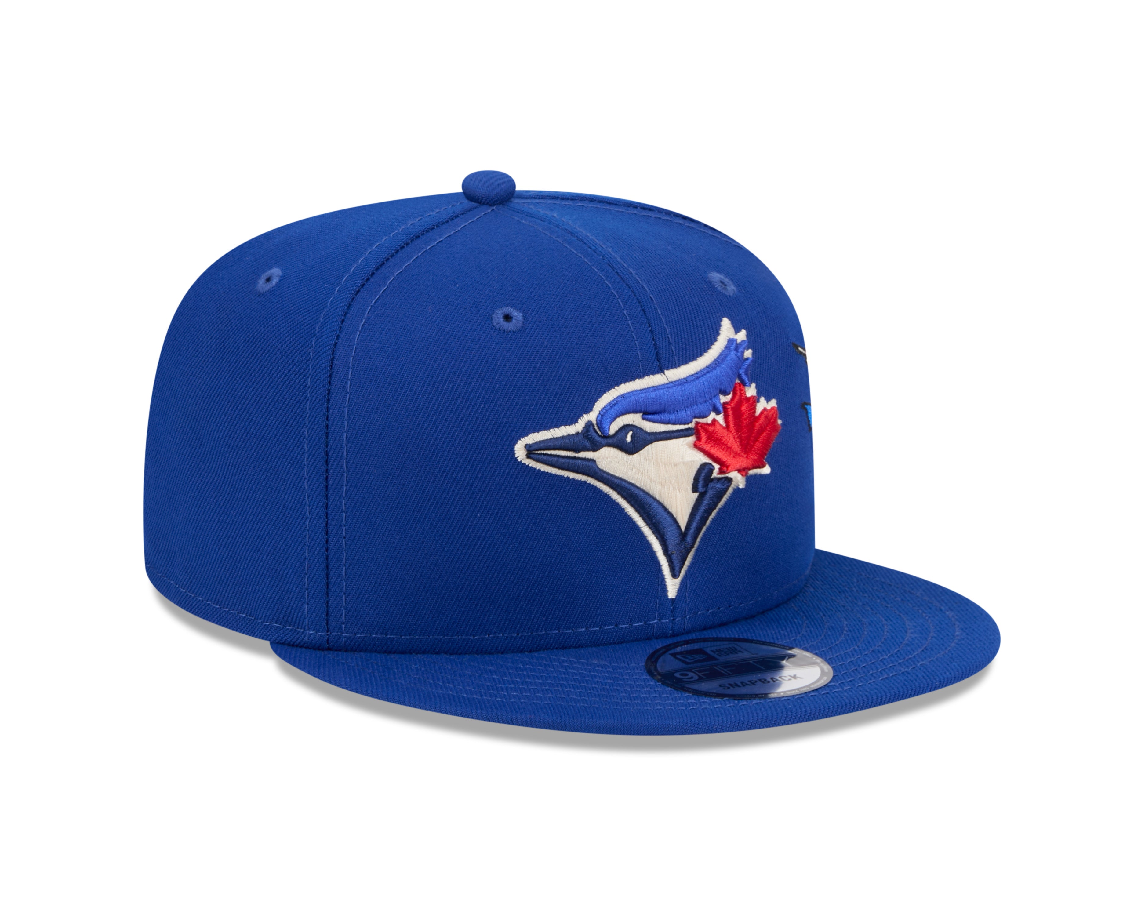 Casquette à visière ajustable 9Fifty City Art bleu royal pour homme des Toronto Blue Jays MLB New Era