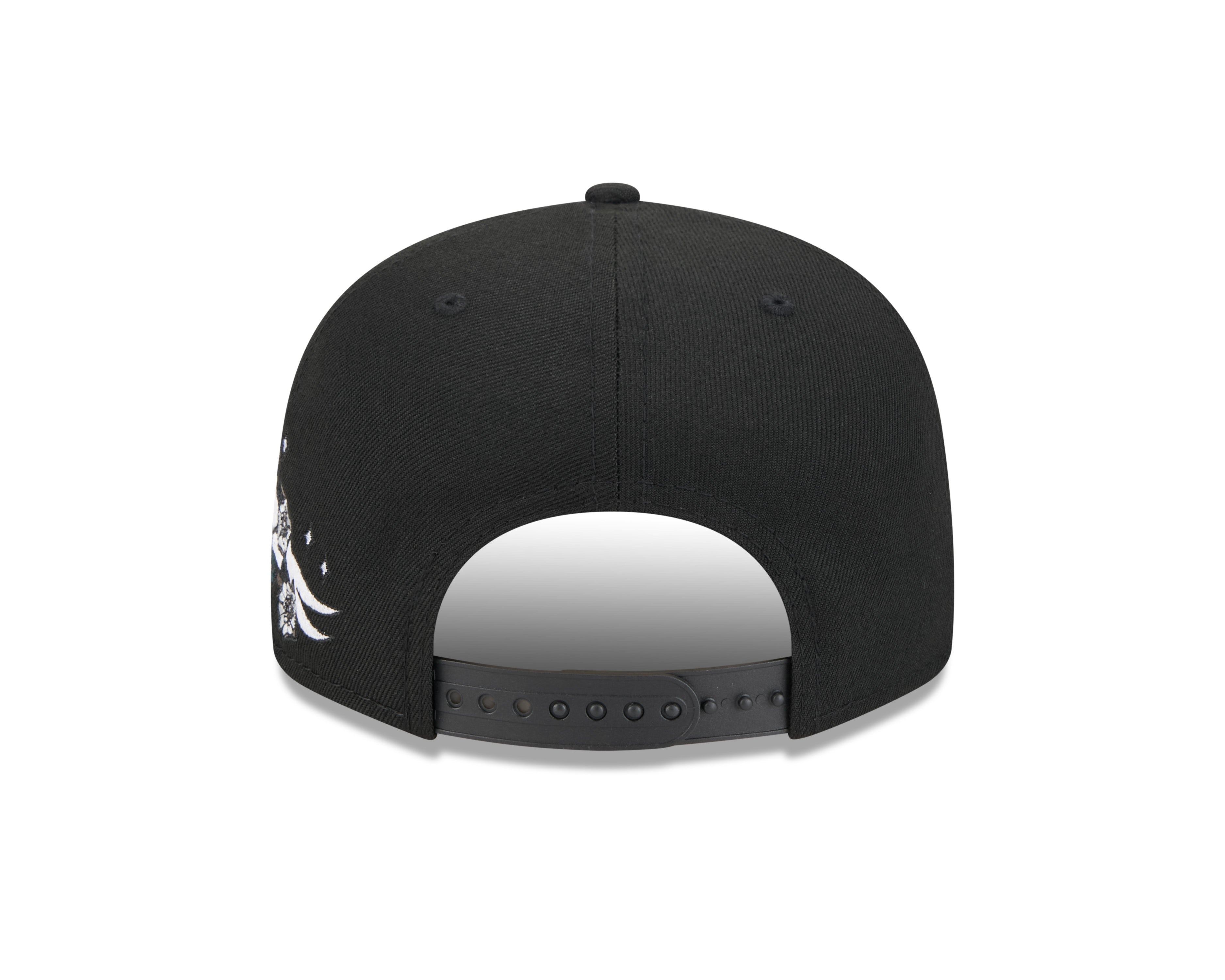 Casquette à visière snapback 9Fifty City Art noire pour homme des Blue Jays de Toronto MLB New Era