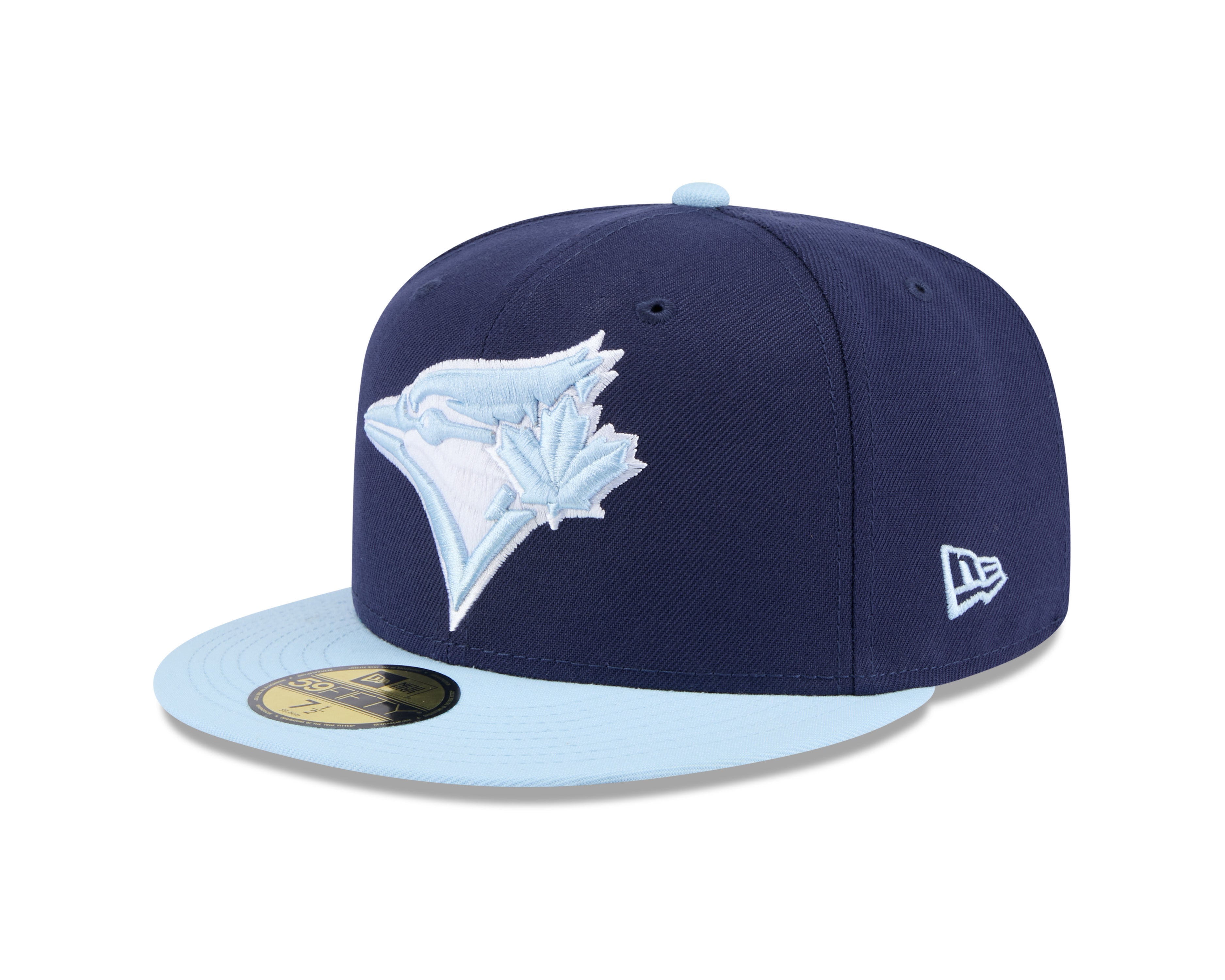 Toronto Blue Jays MLB New Era Men's Navy 59Fifty Two Tone Color Pack Fitted Hat