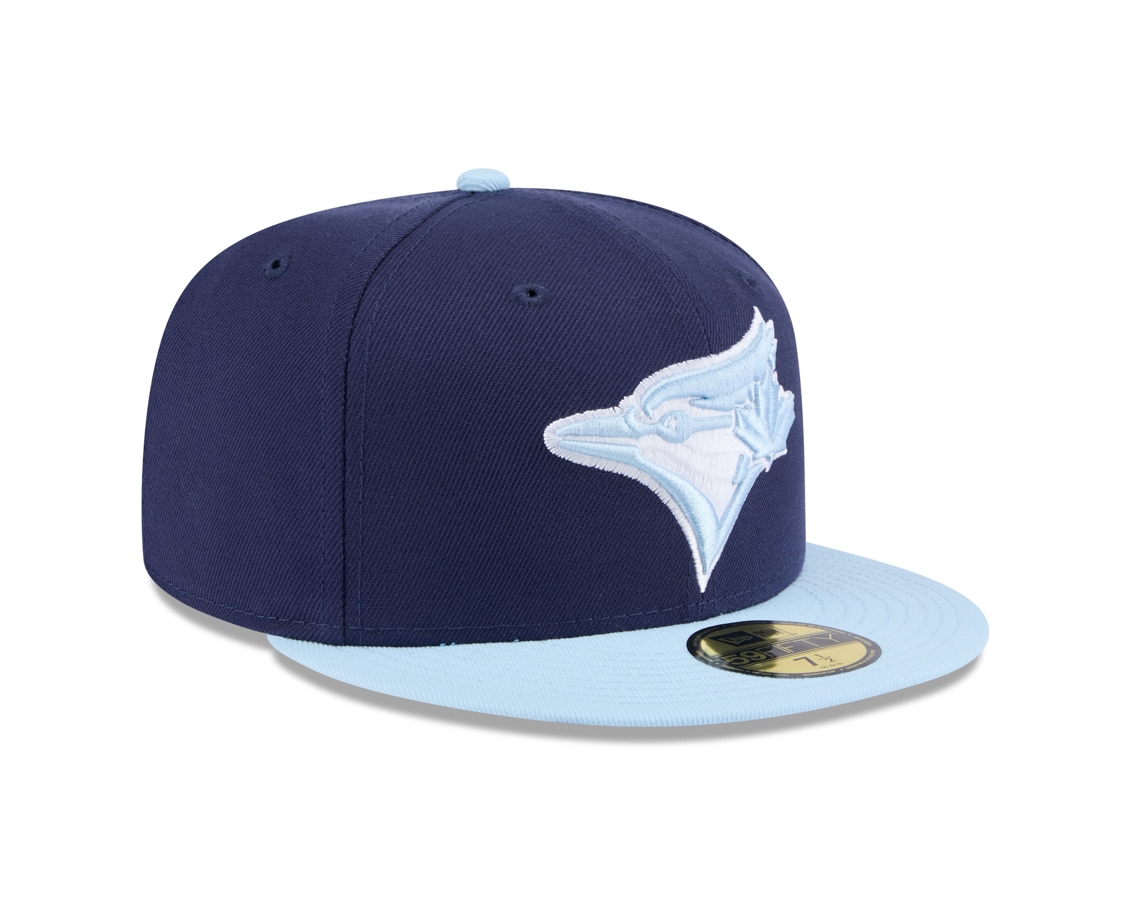 Toronto Blue Jays MLB New Era Men's Navy 59Fifty Two Tone Color Pack Fitted Hat