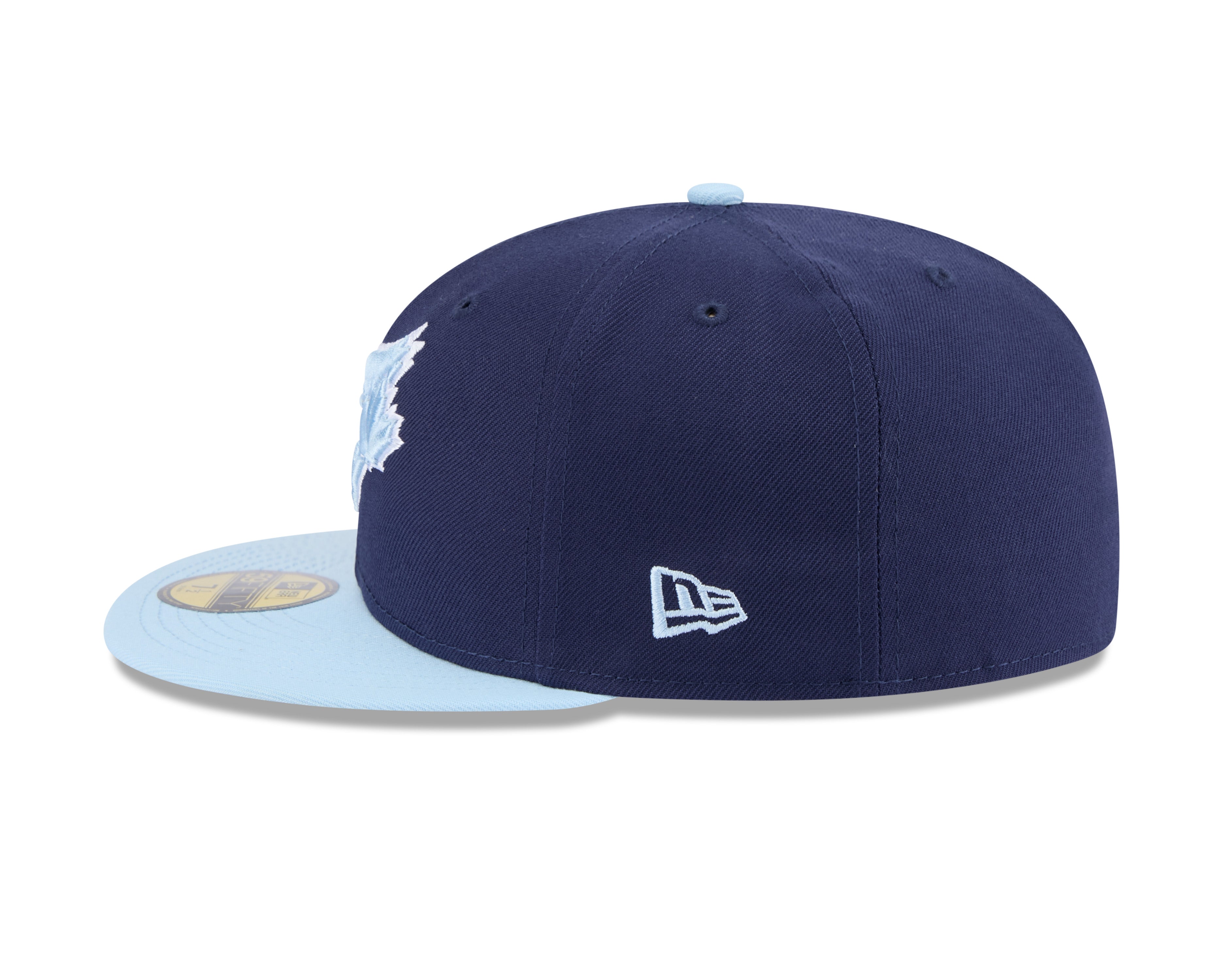 Toronto Blue Jays MLB New Era Men's Navy 59Fifty Two Tone Color Pack Fitted Hat