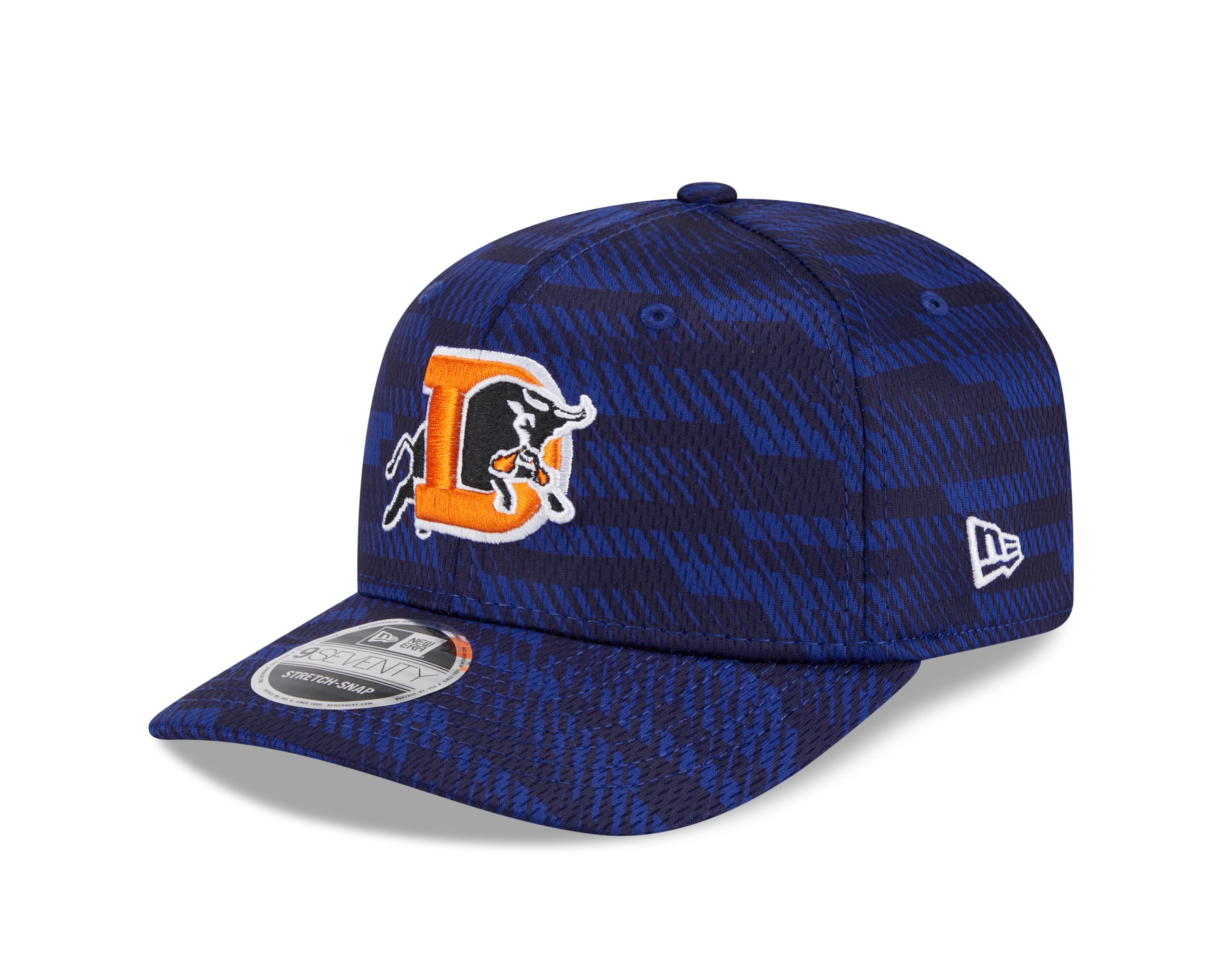 Durham Bulls MiLB New Era Men's Blue 9Seventy 2025 Team Color Snapback