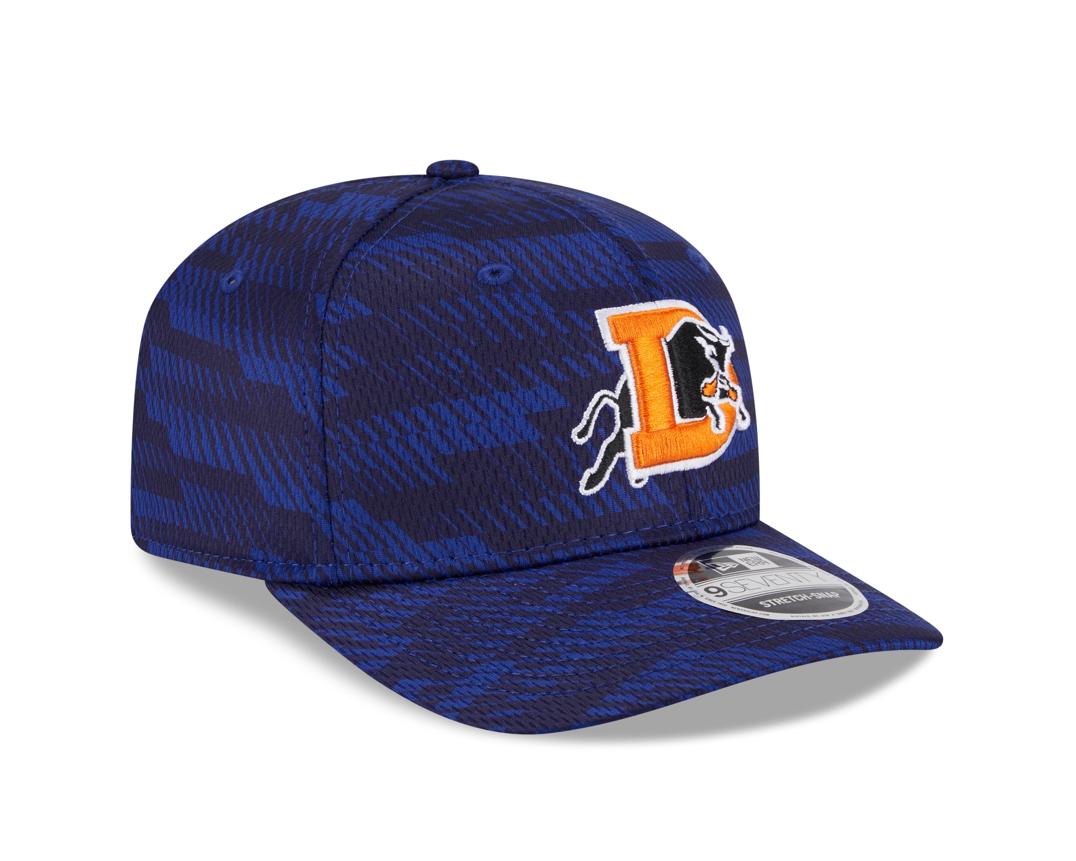Durham Bulls MiLB New Era Men's Blue 9Seventy 2025 Team Color Snapback