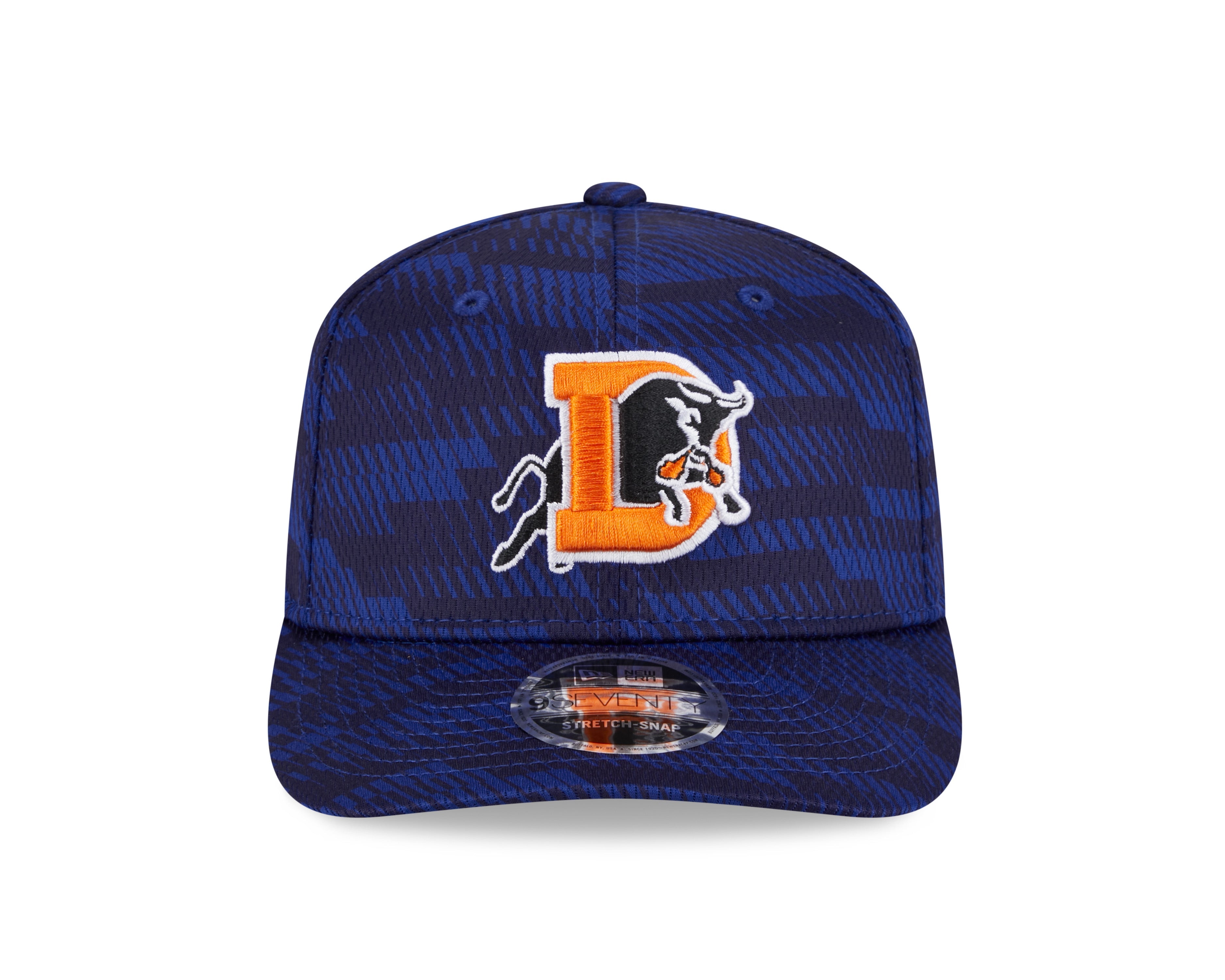 Durham Bulls MiLB New Era Men's Blue 9Seventy 2025 Team Color Snapback