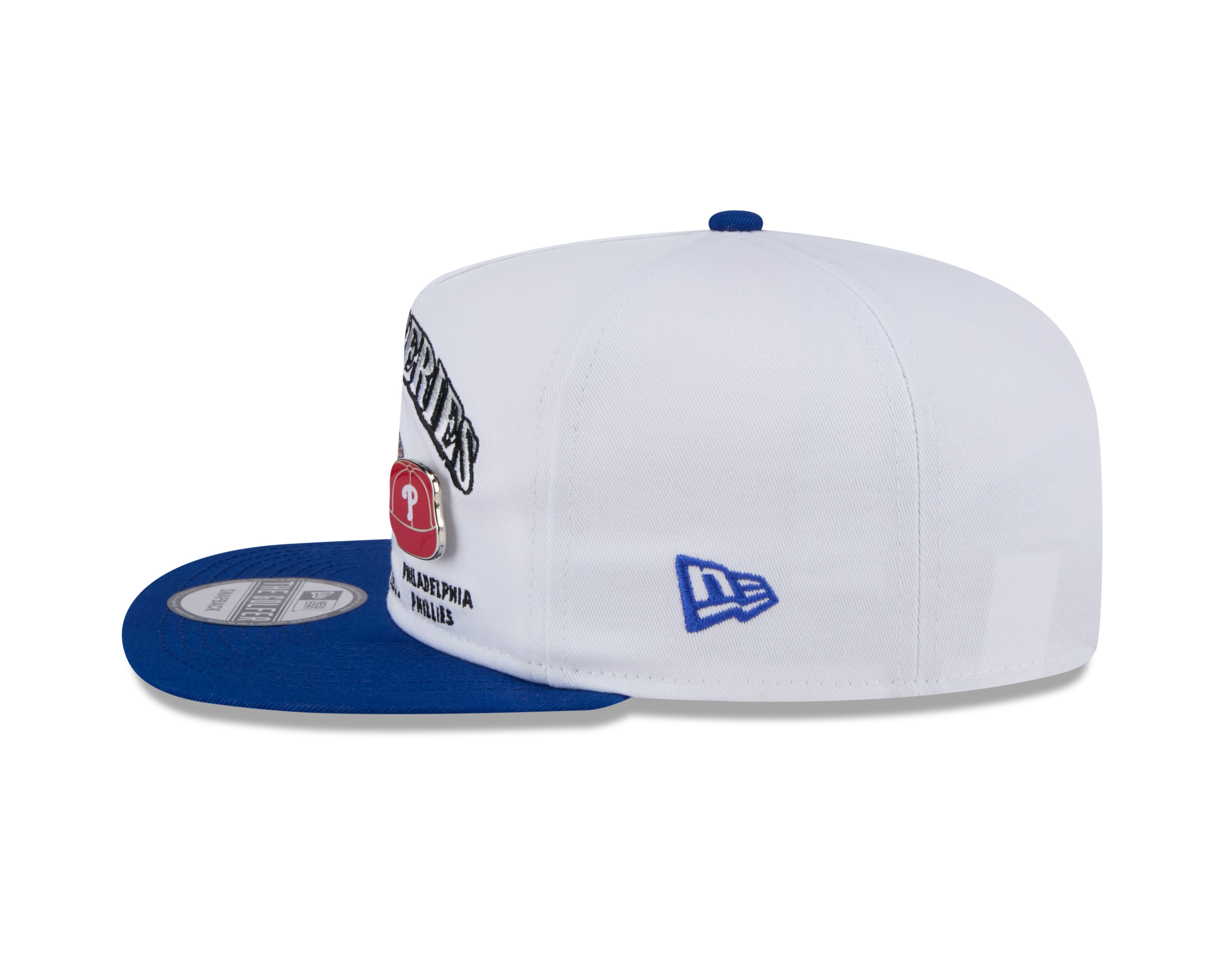 1993 World Series MLB New Era Men's White Golfer Championship Pin Snapback