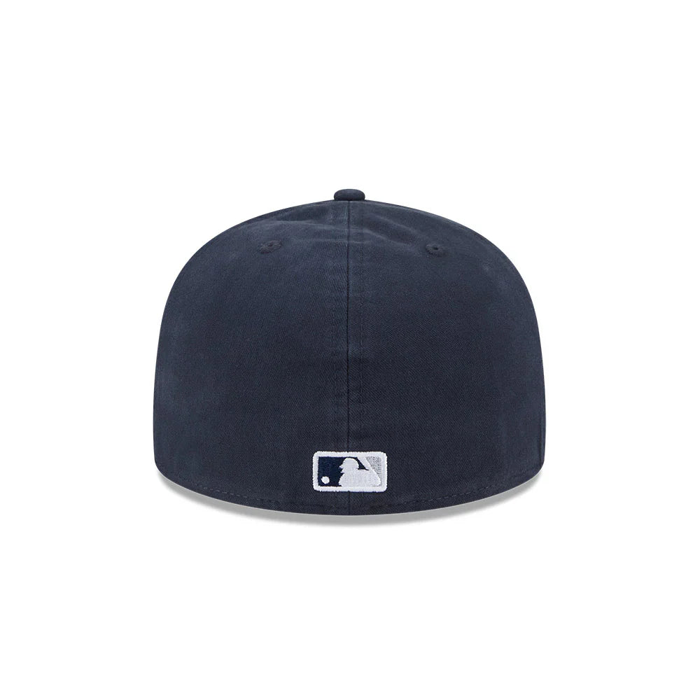 New York Yankees MLB New Era Homme Bleu Foncé 59Fifty A-Frame Championship Side Flag